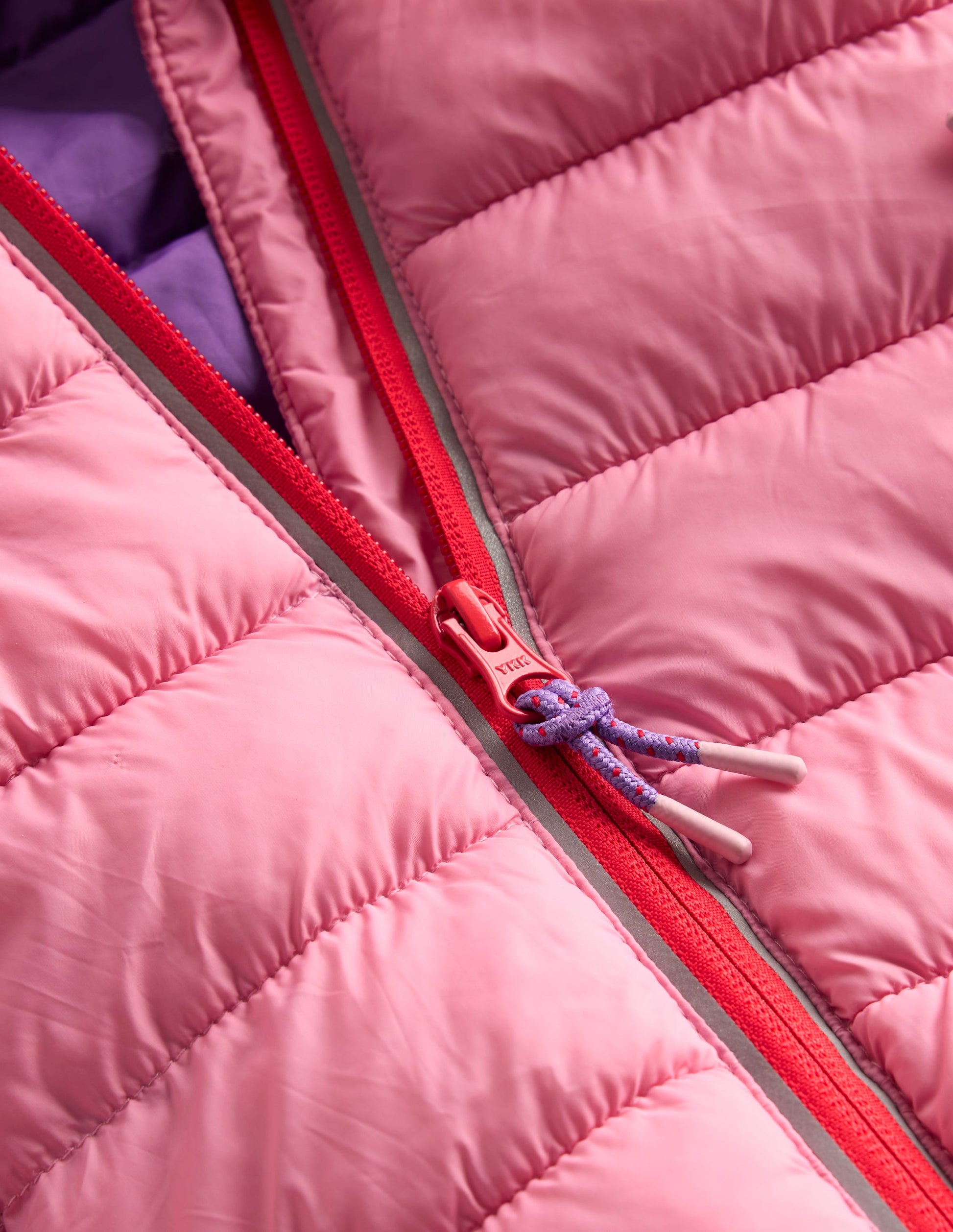Pack-away Padded Jacket-Pink-3