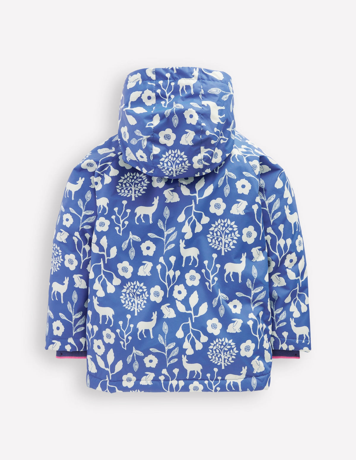 Sherpa Lined Anorak-Bluejay Woodland - Image 2