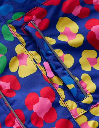 All-weather Waterproof Coat-Multi Rainbow Leopard-3