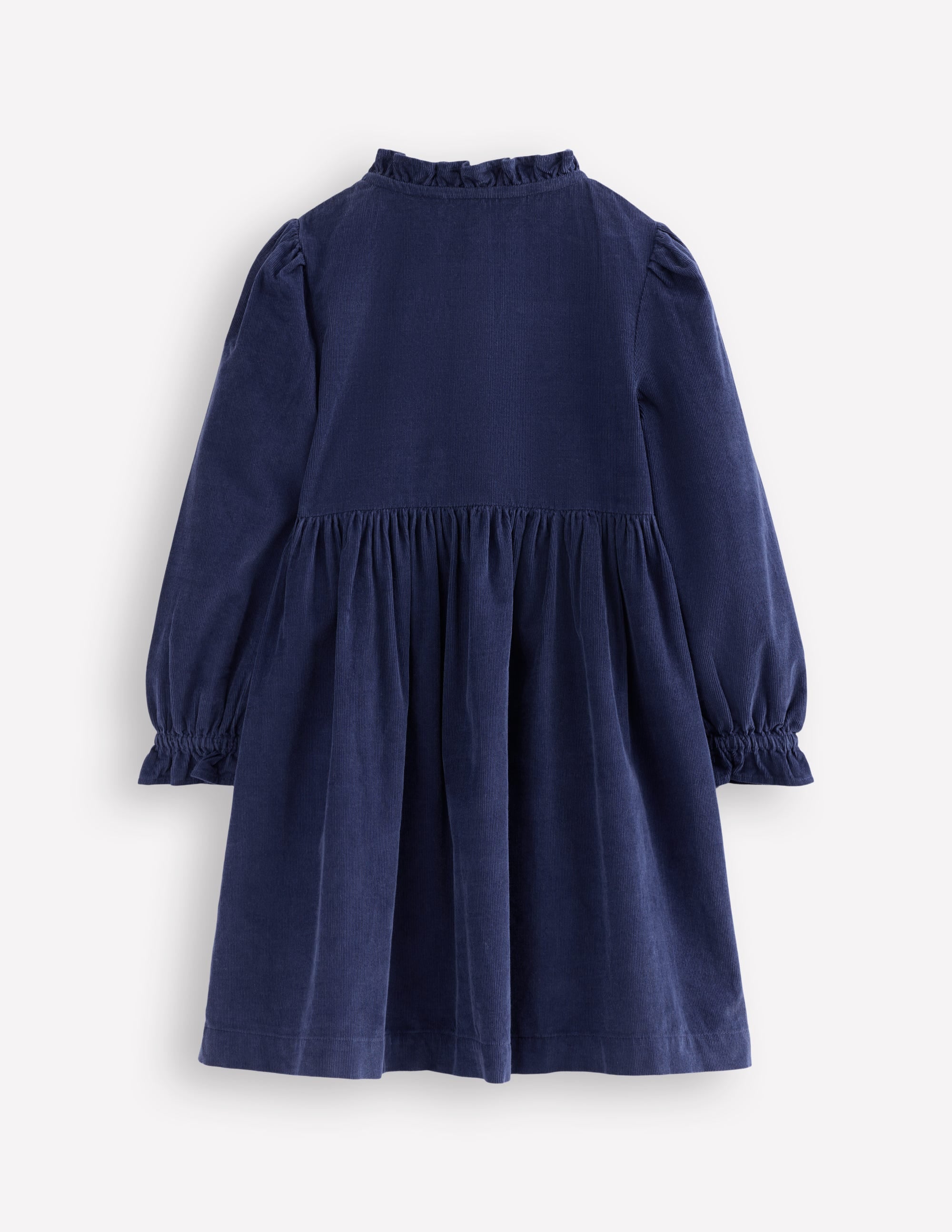 Suki Long Sleeve Smocked Dress-College Navy | Boden USA
