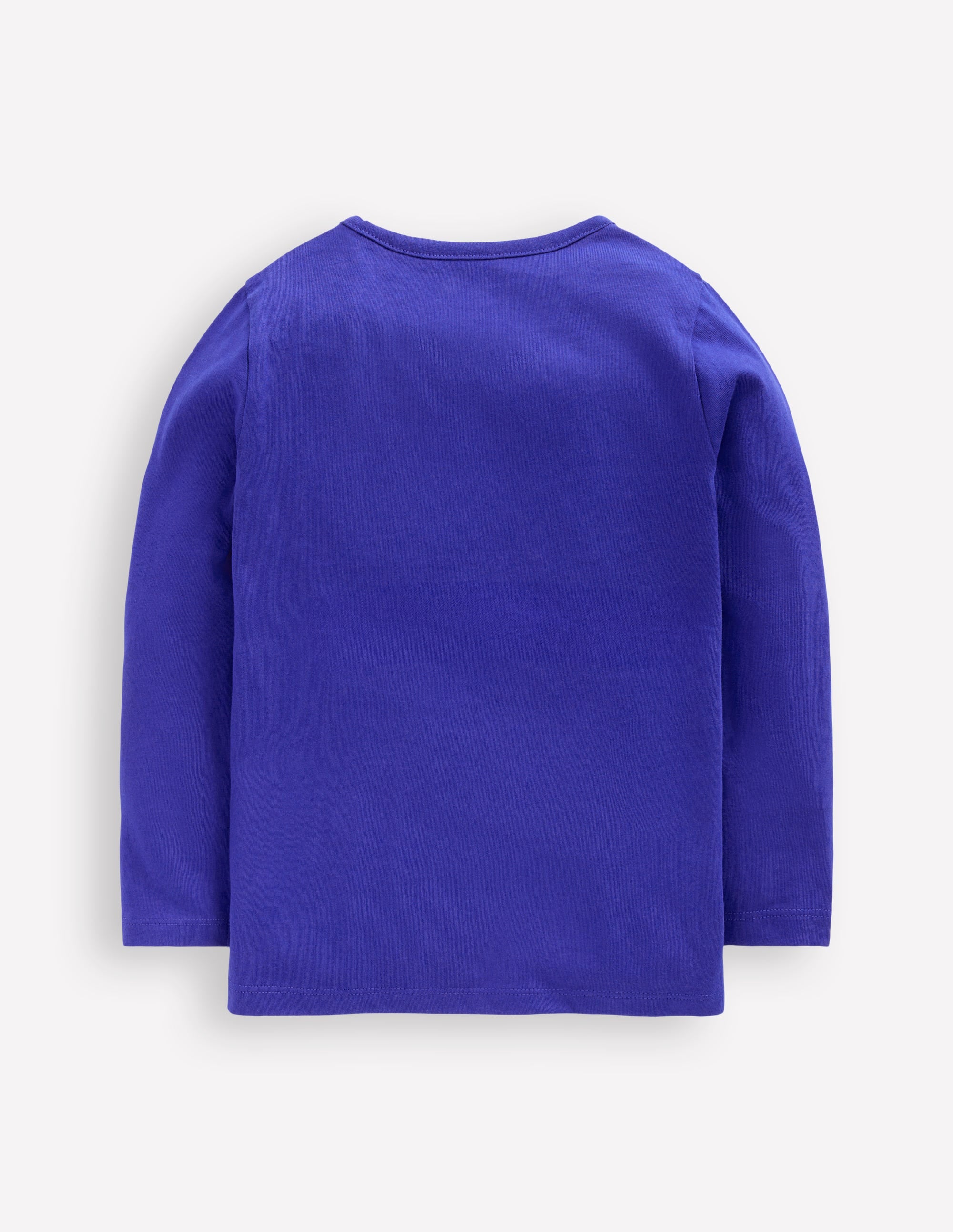 Long Sleeve LTF T-shirt-Sapphire Blue Haunted House - Image 2