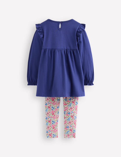 Embroidered Tunic Set-Starboard Horse Embroidery-2