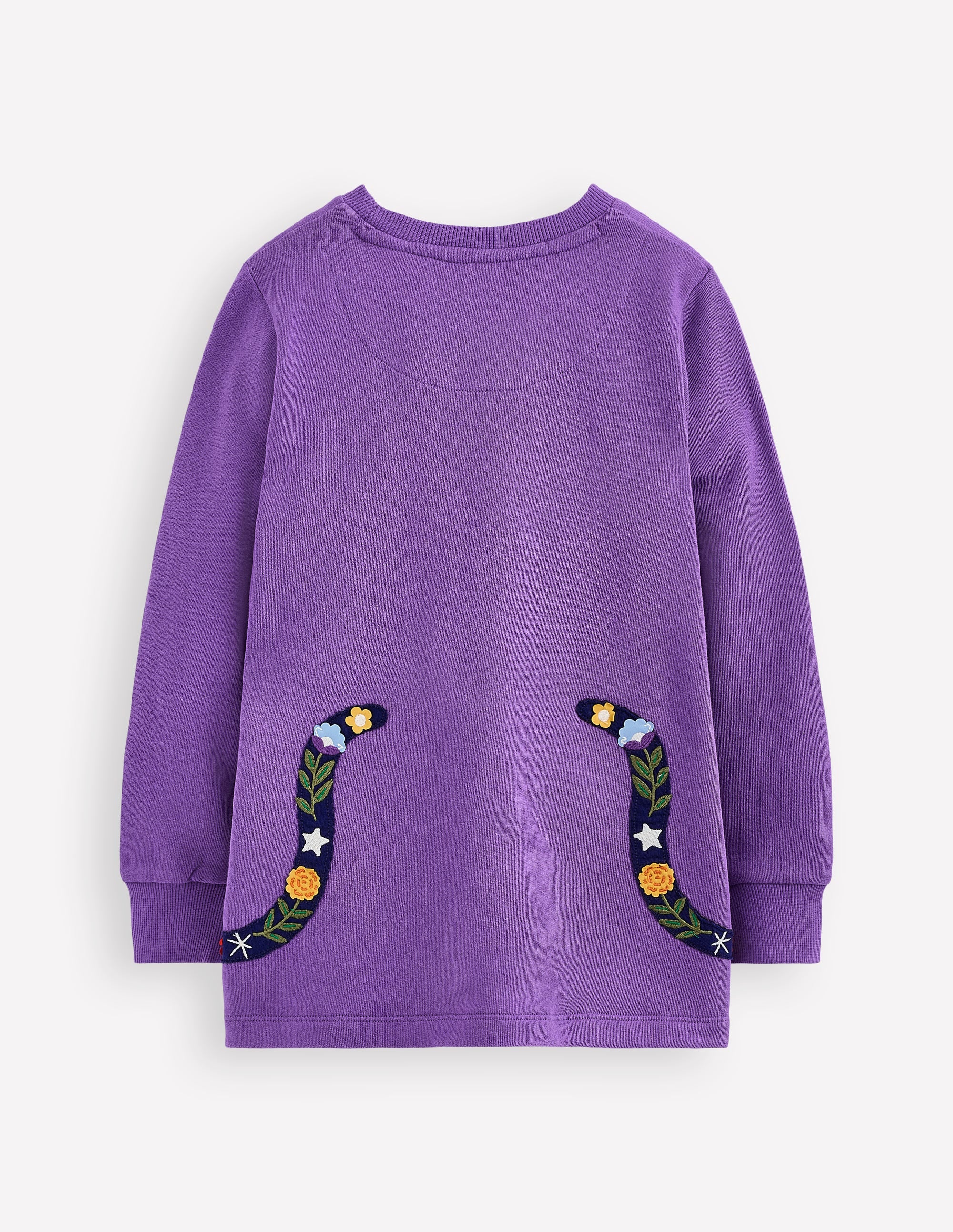 Applique Tunic-Purple Topaz Cats - Image 2