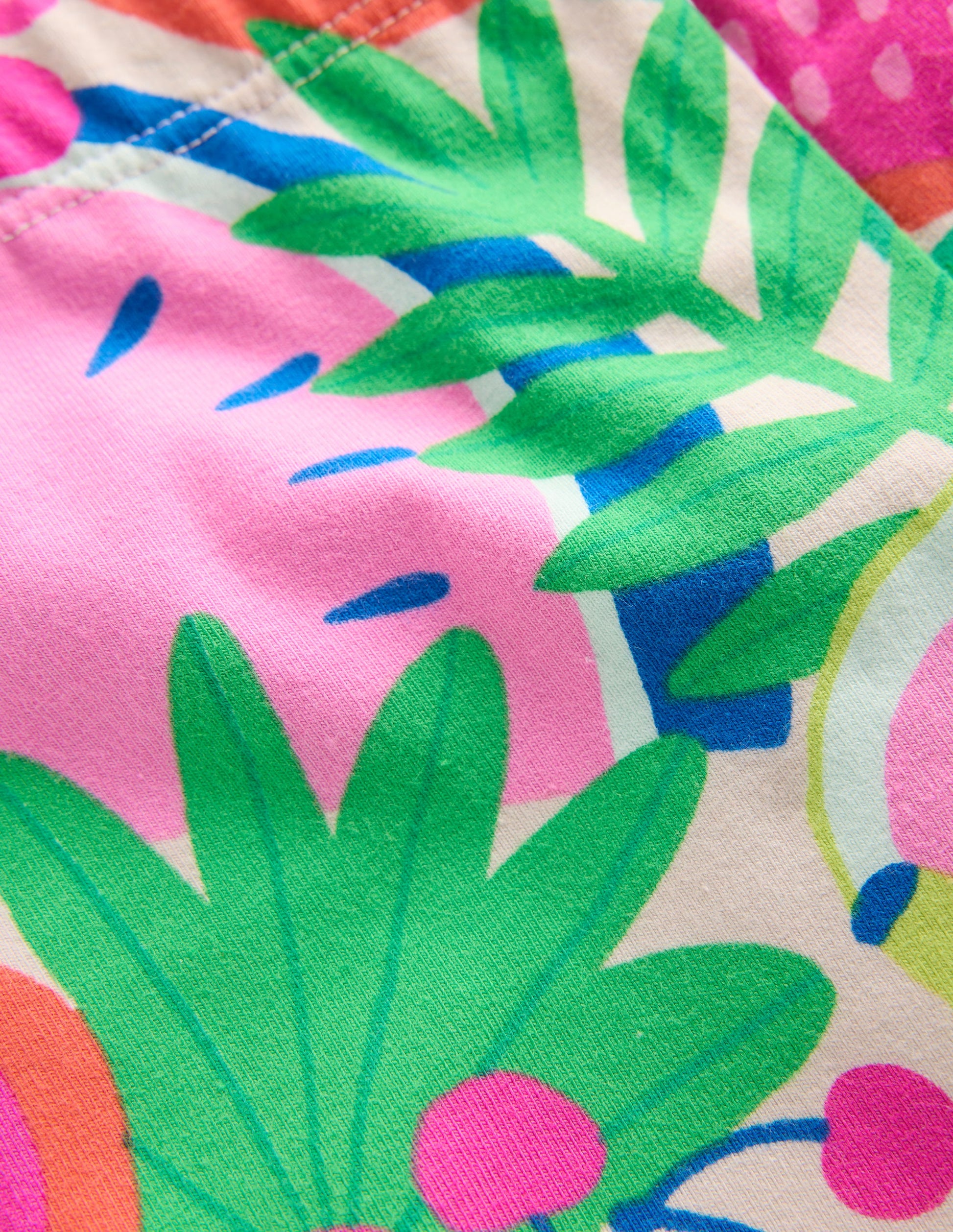 Cartwheel Shorts-Multi Tropical Fruit-3