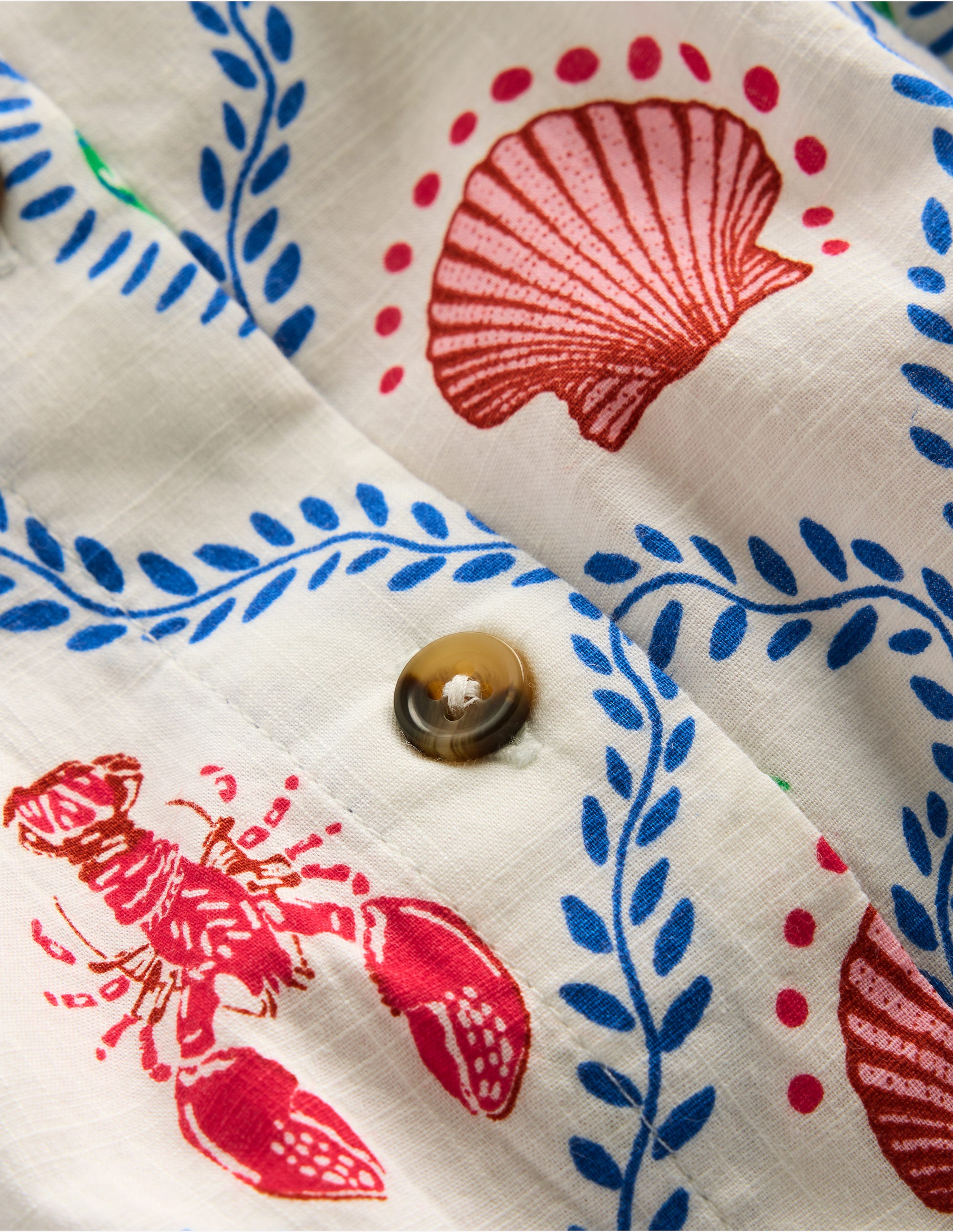 Remy Button Through Dress-Multi Holiday Tile - Image 6