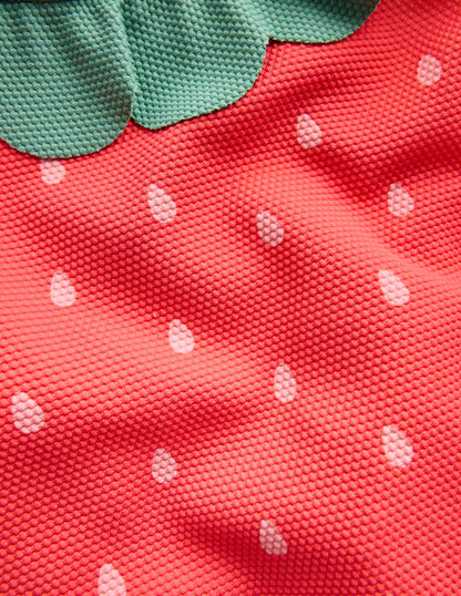 Fun Cross-back Swimsuit-Strawberry-3