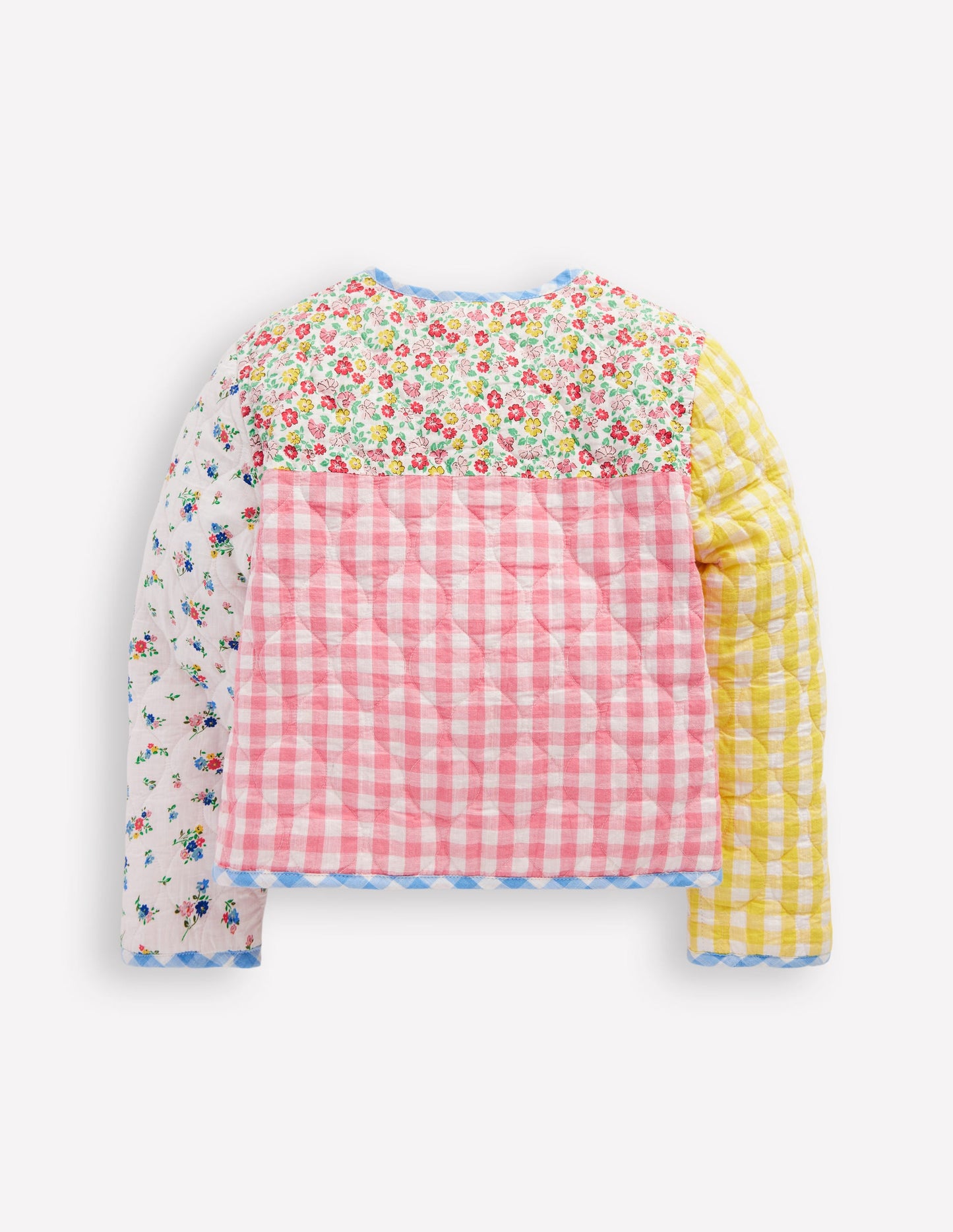 Aurore Reversible Jacket-Patchwork Floral