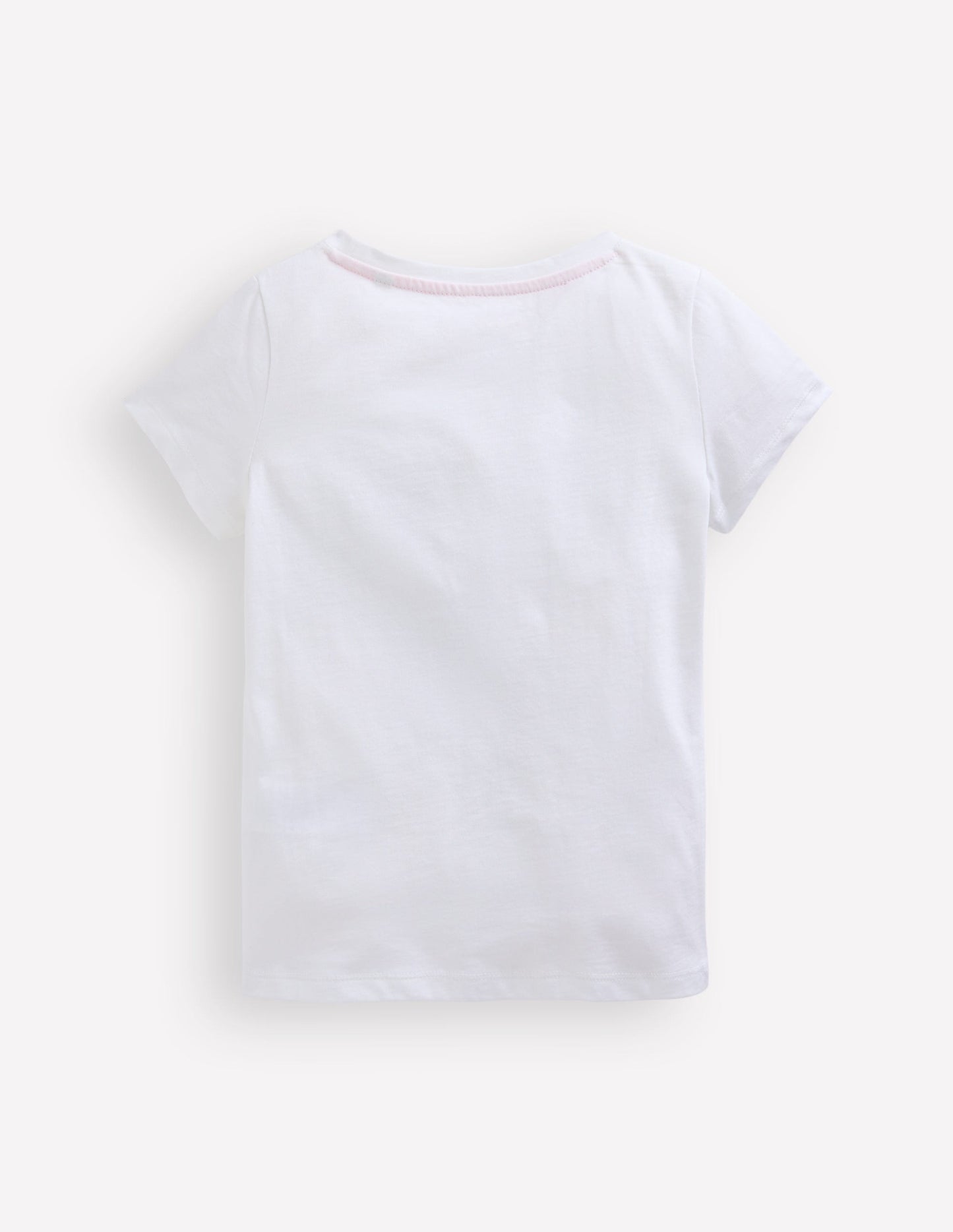 Bay Boucle T-Shirt-White Birds