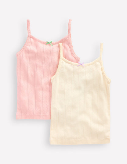 Tank Top 2 Pack-Pointelle Stripe-1