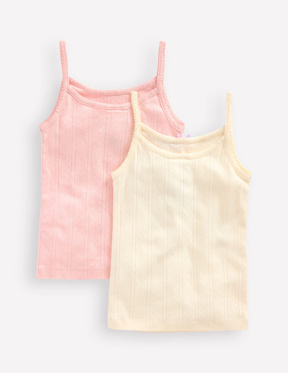 Tank Top 2 Pack-Pointelle Stripe-2
