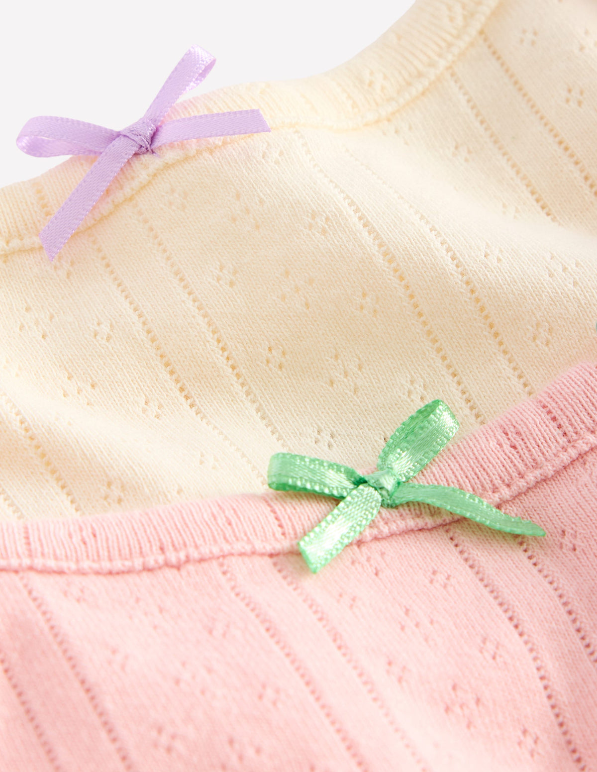 Tank Top 2 Pack-Pointelle Stripe - Image 3