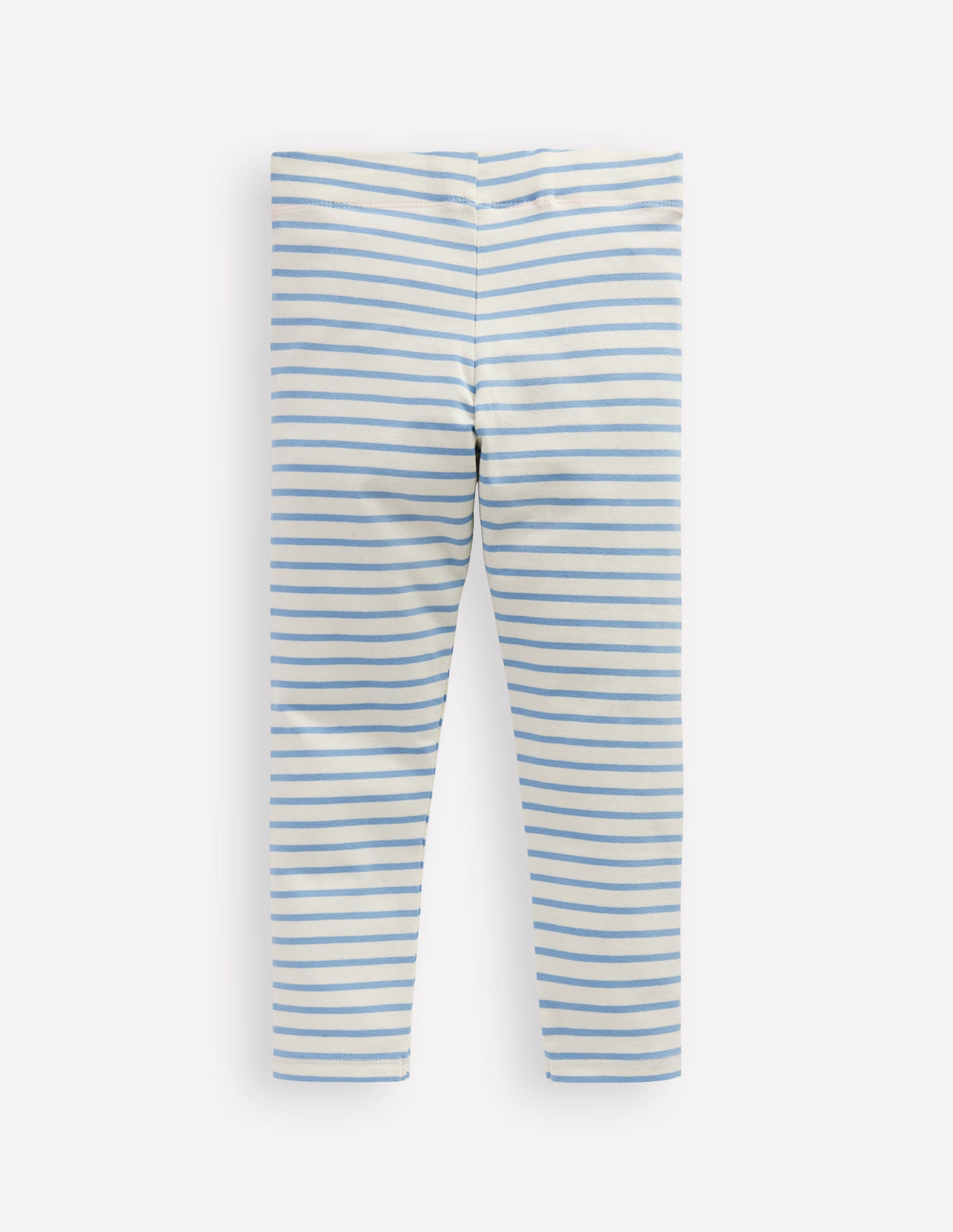 Appliqué Leggings-Vintage Blue Stripe Ice Cream - Image 2