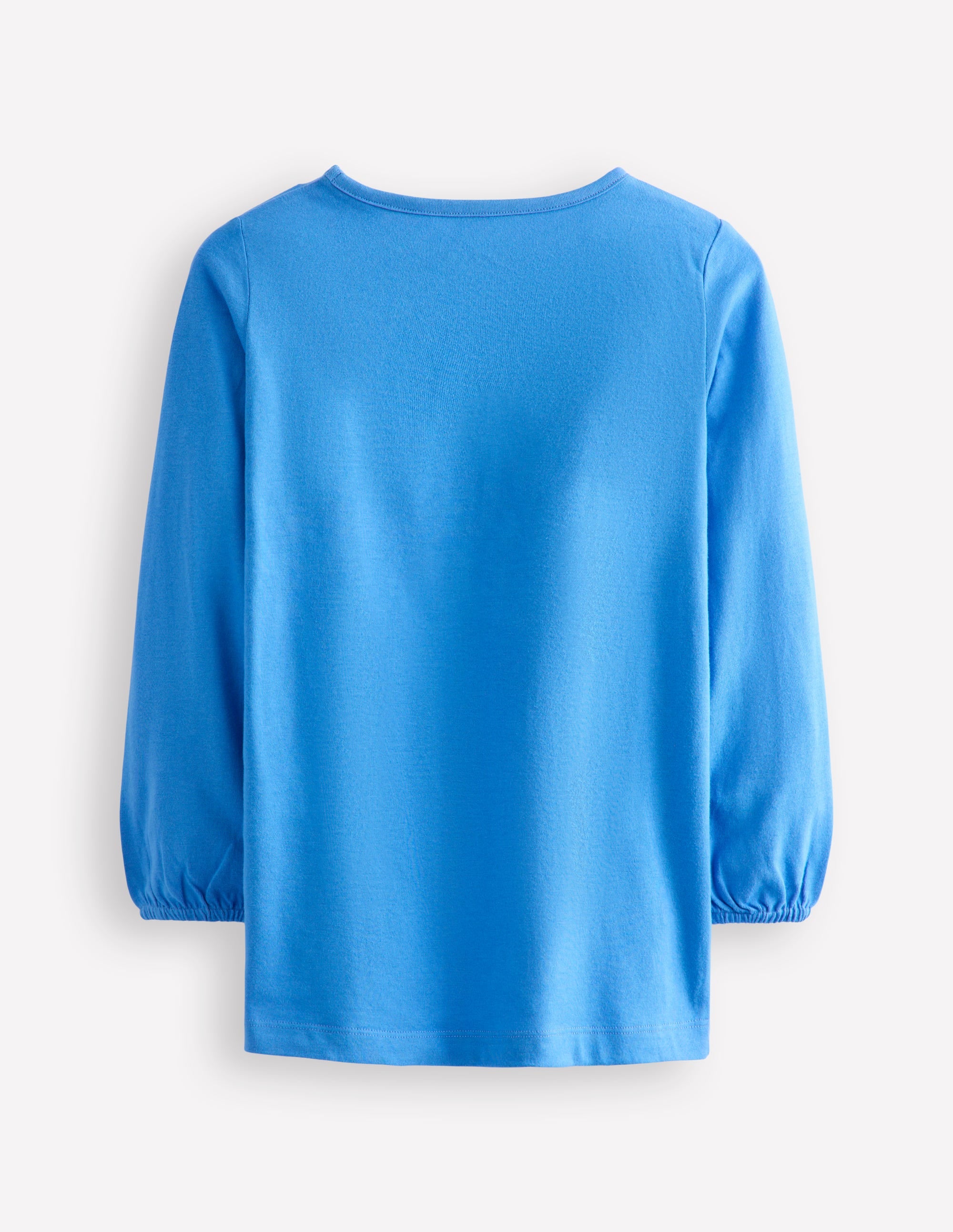 Appliqué Jersey Tunic-Peacock Plume Blue Dog - Image 2