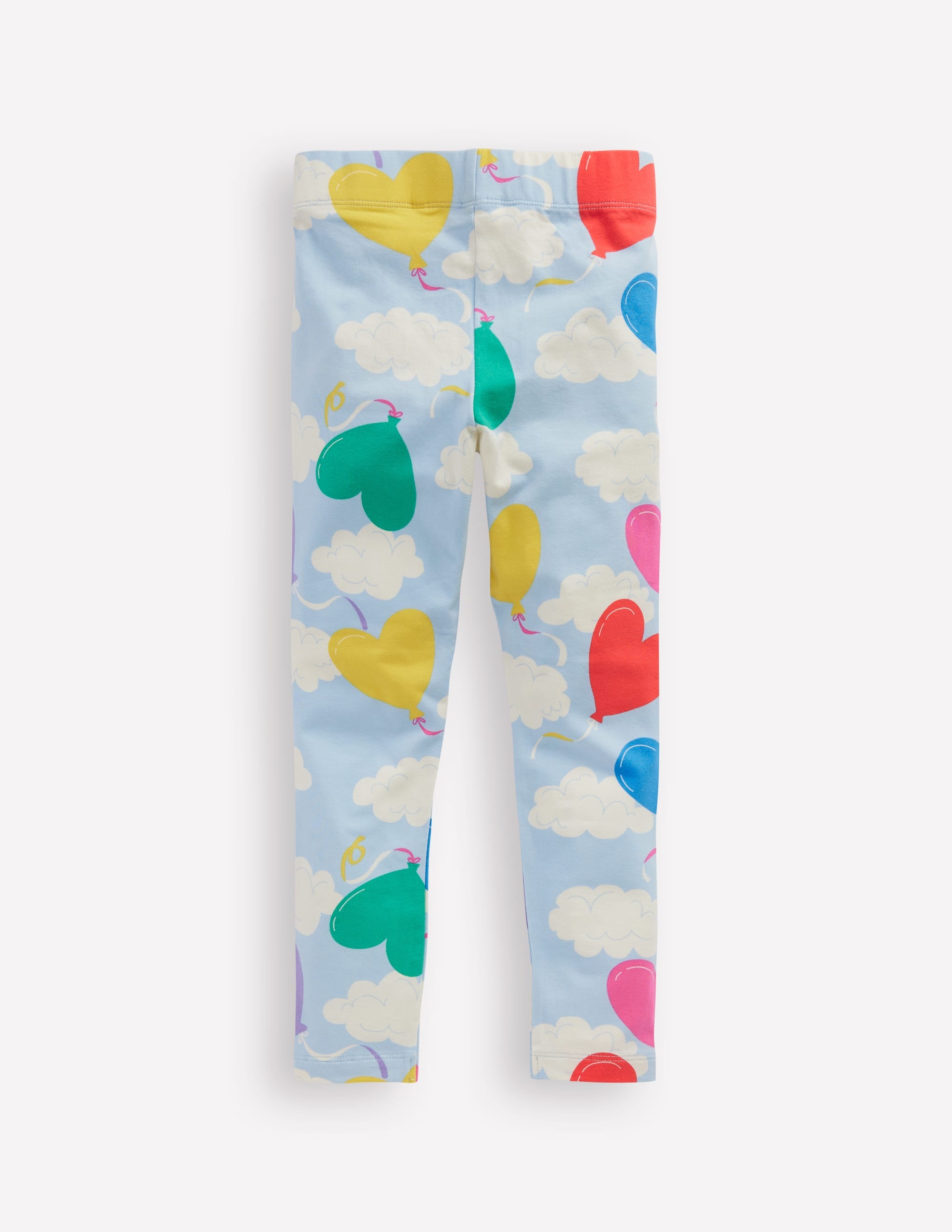 Everyday Fun Leggings-Misty Blue Balloon Sky - Image 2