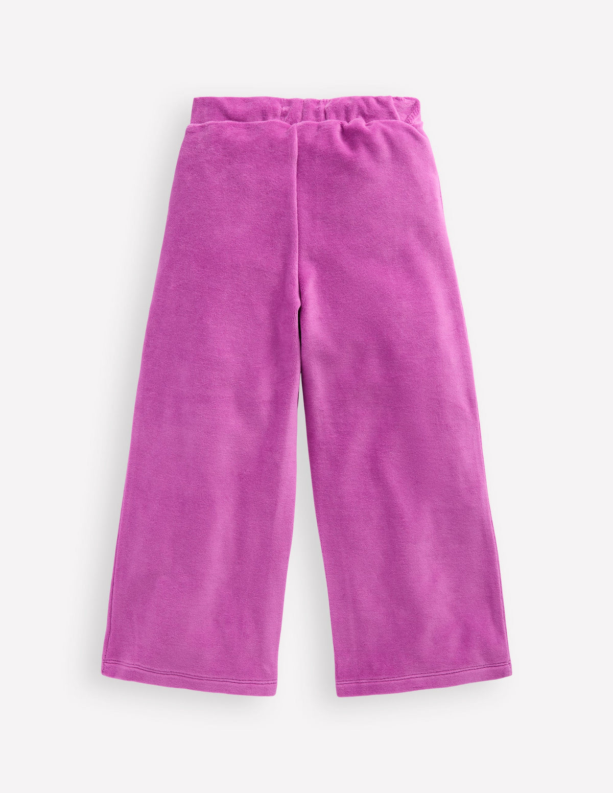 Heart Pocket Velour Sweatpants-Foxglove Purple - Image 2