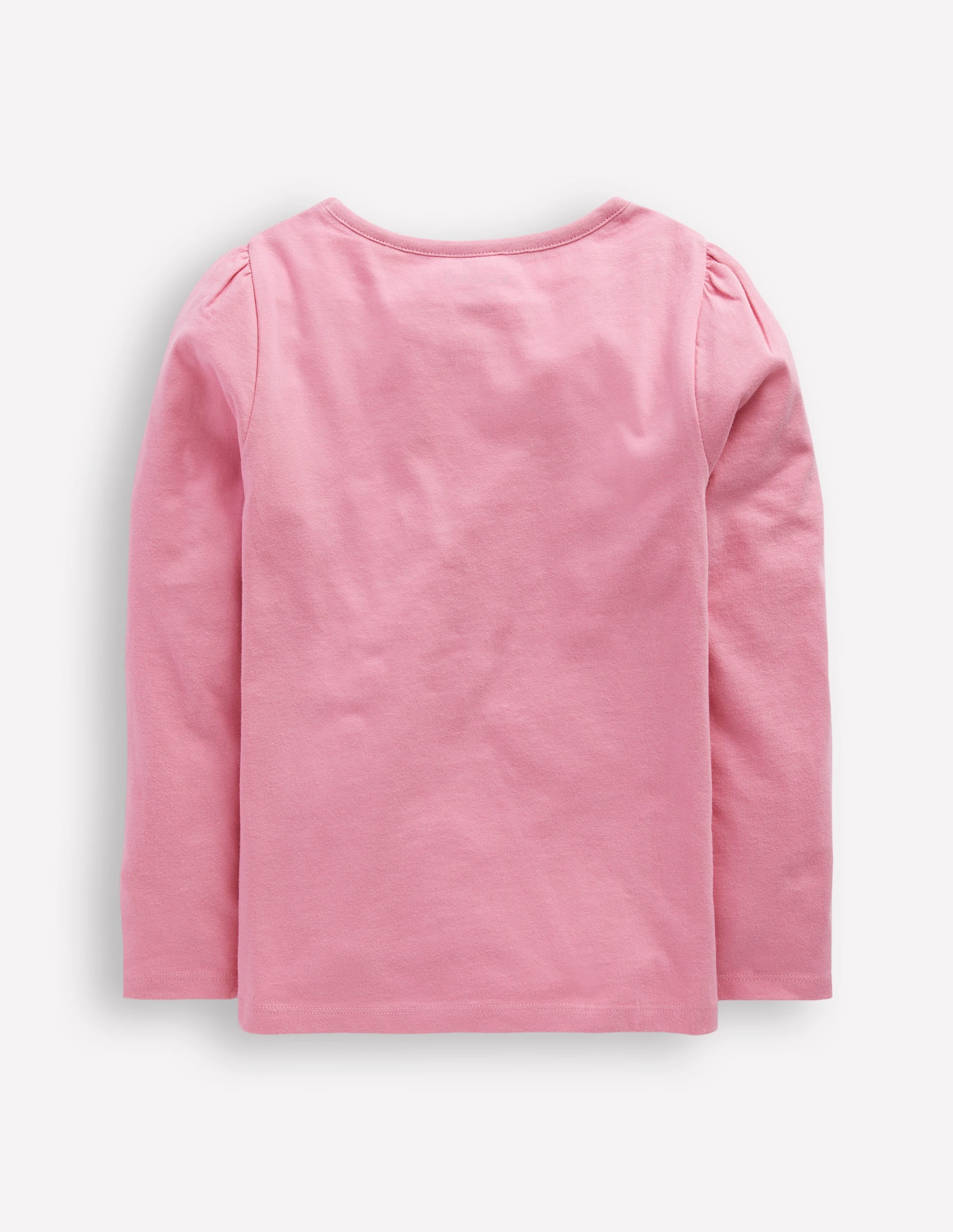 Superstitch Puff Sleeve Top-Bubblegum Pink Bunnies - Image 2