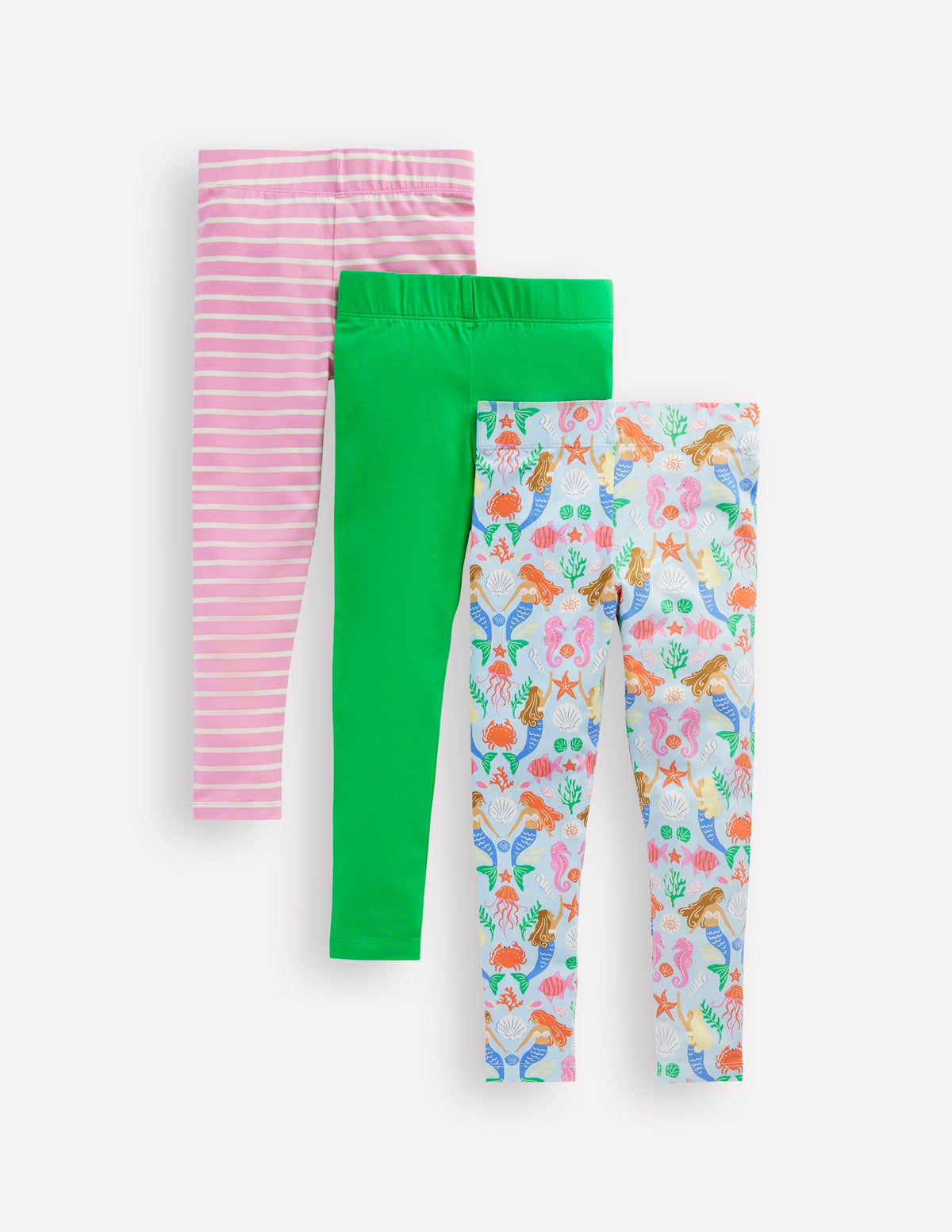 3-Pack Leggings-Multi Mermaid - Image 1