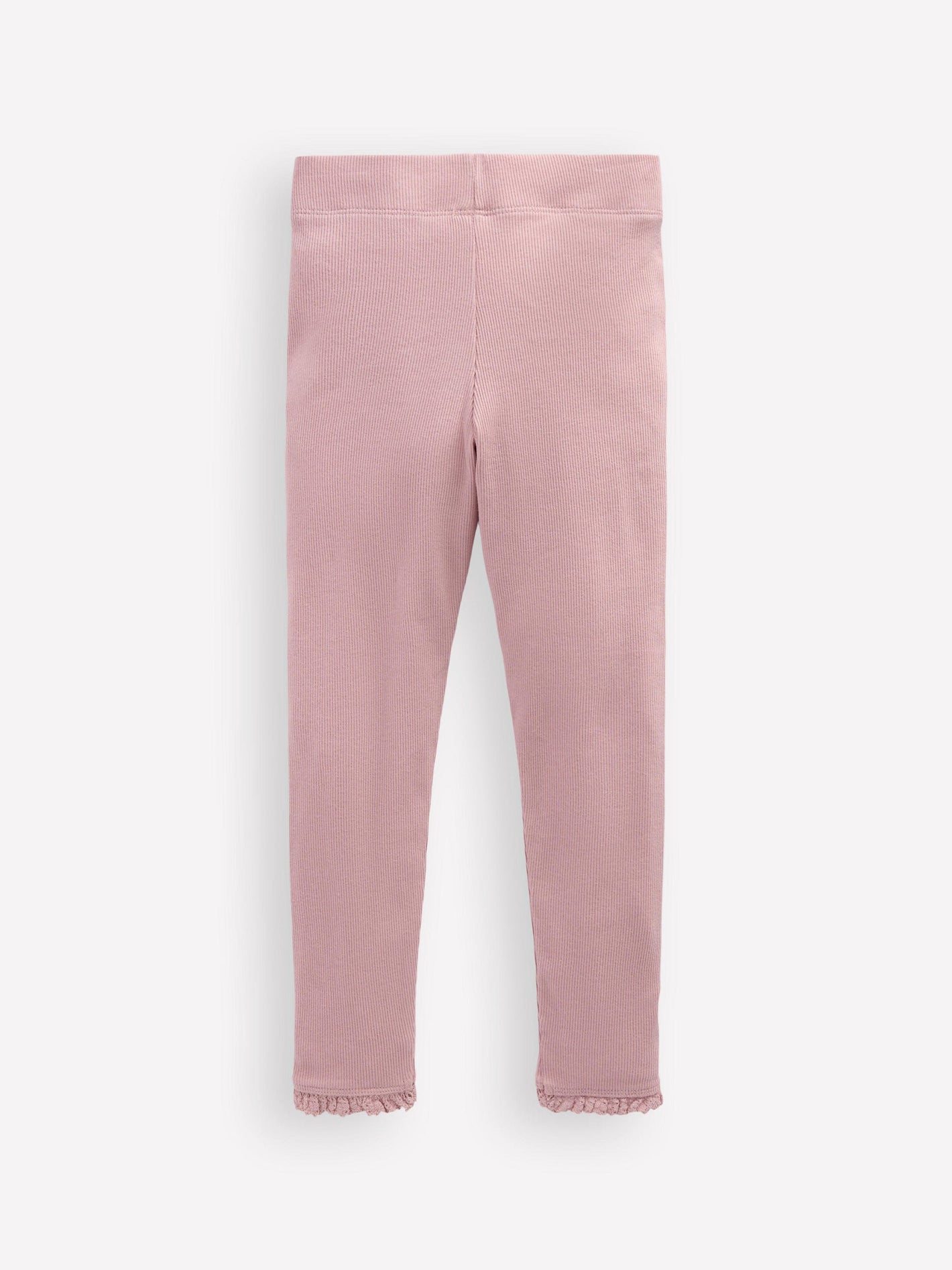 Ribbed Leggings-Vintage Pink