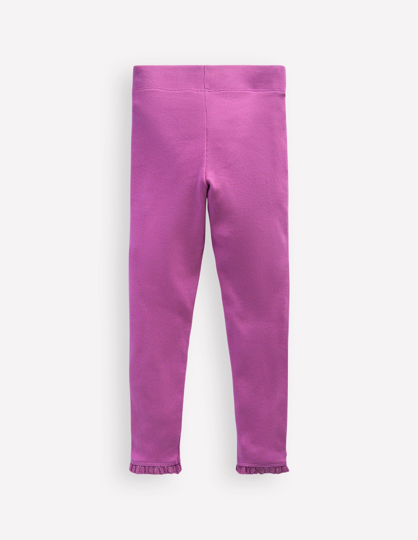 Ribbed Leggings-Foxglove Purple