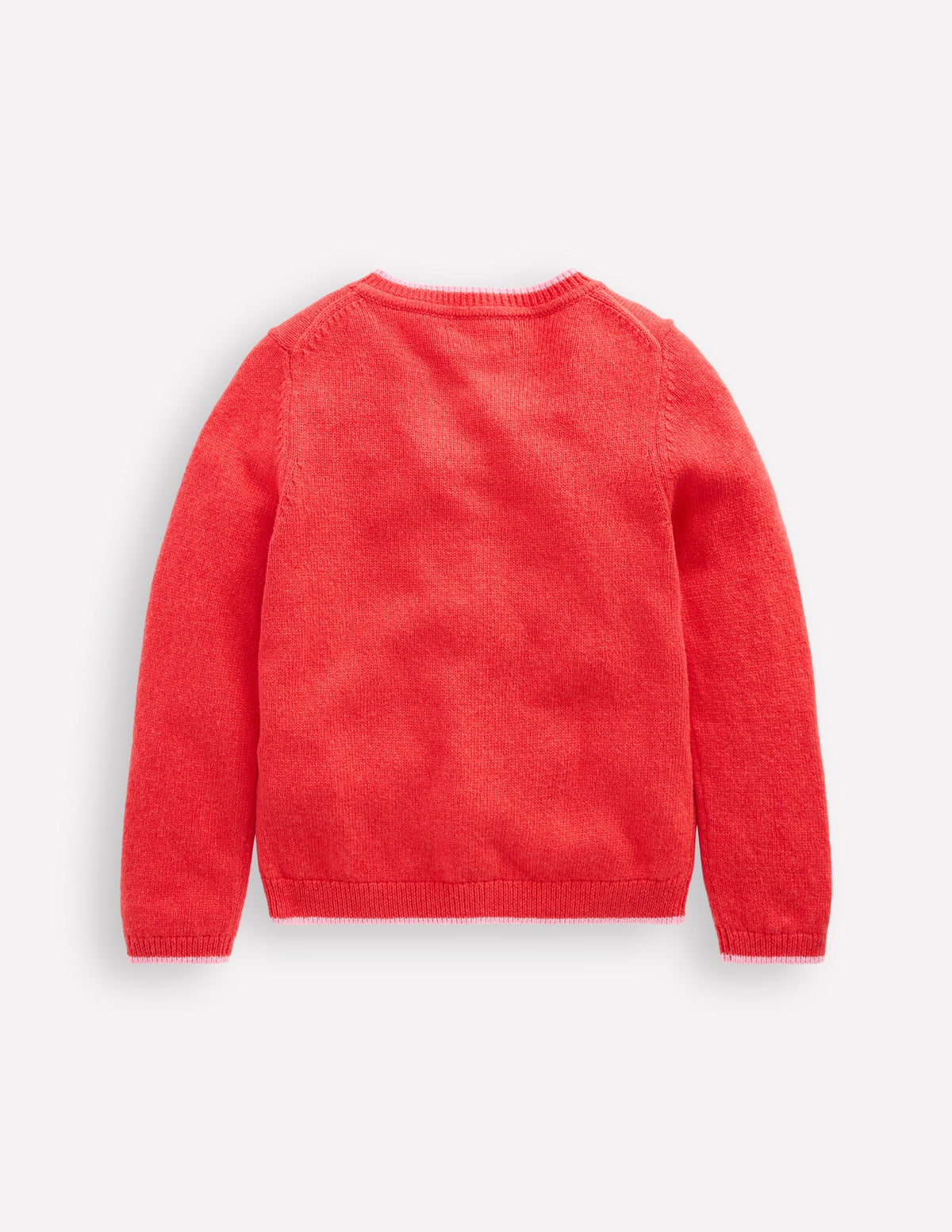 Evelyn Fun Logo Cardigan-Jam Red Bunnies - Image 2