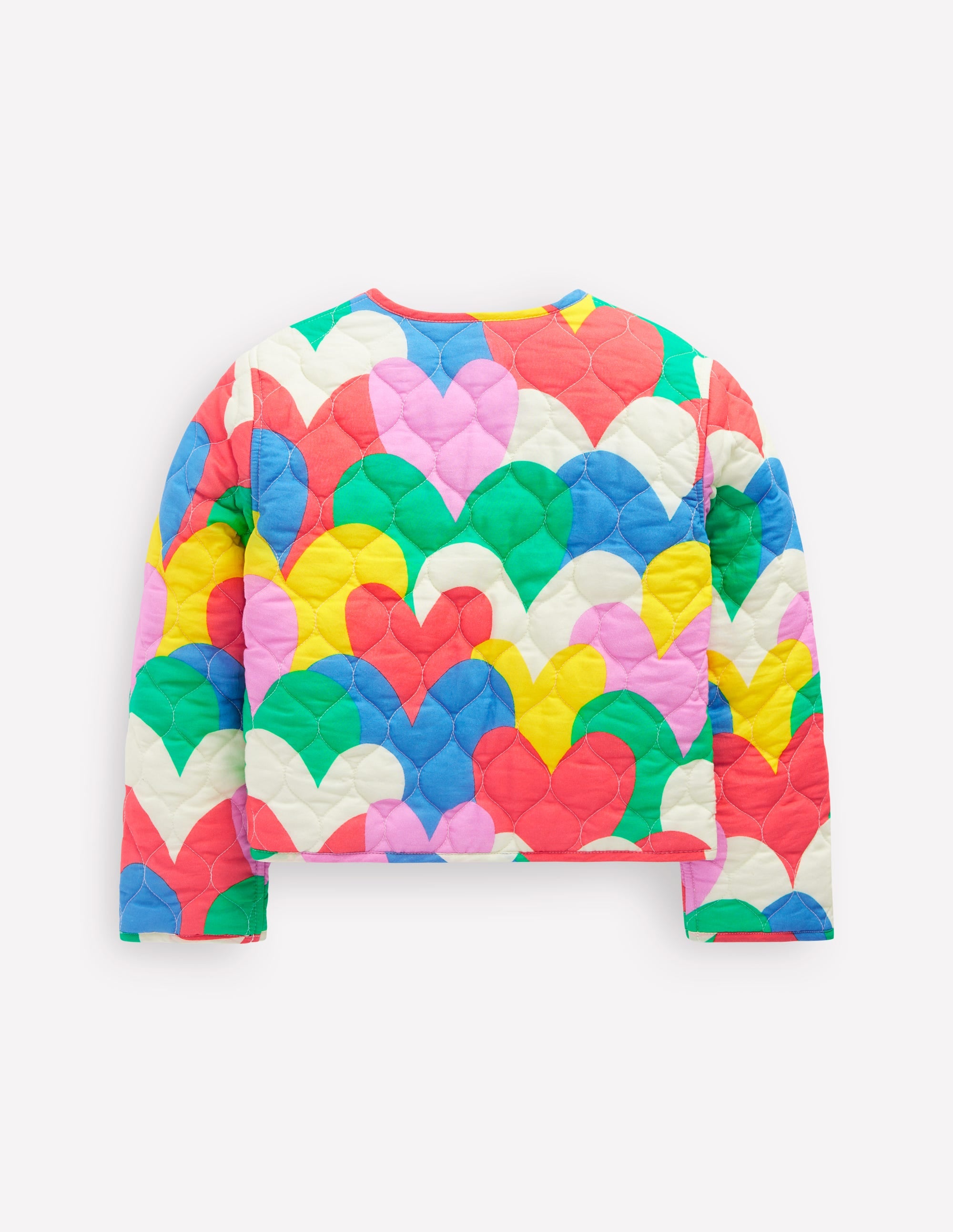 Aurore Reversible Jacket-Multi Hearts Camo - Image 2