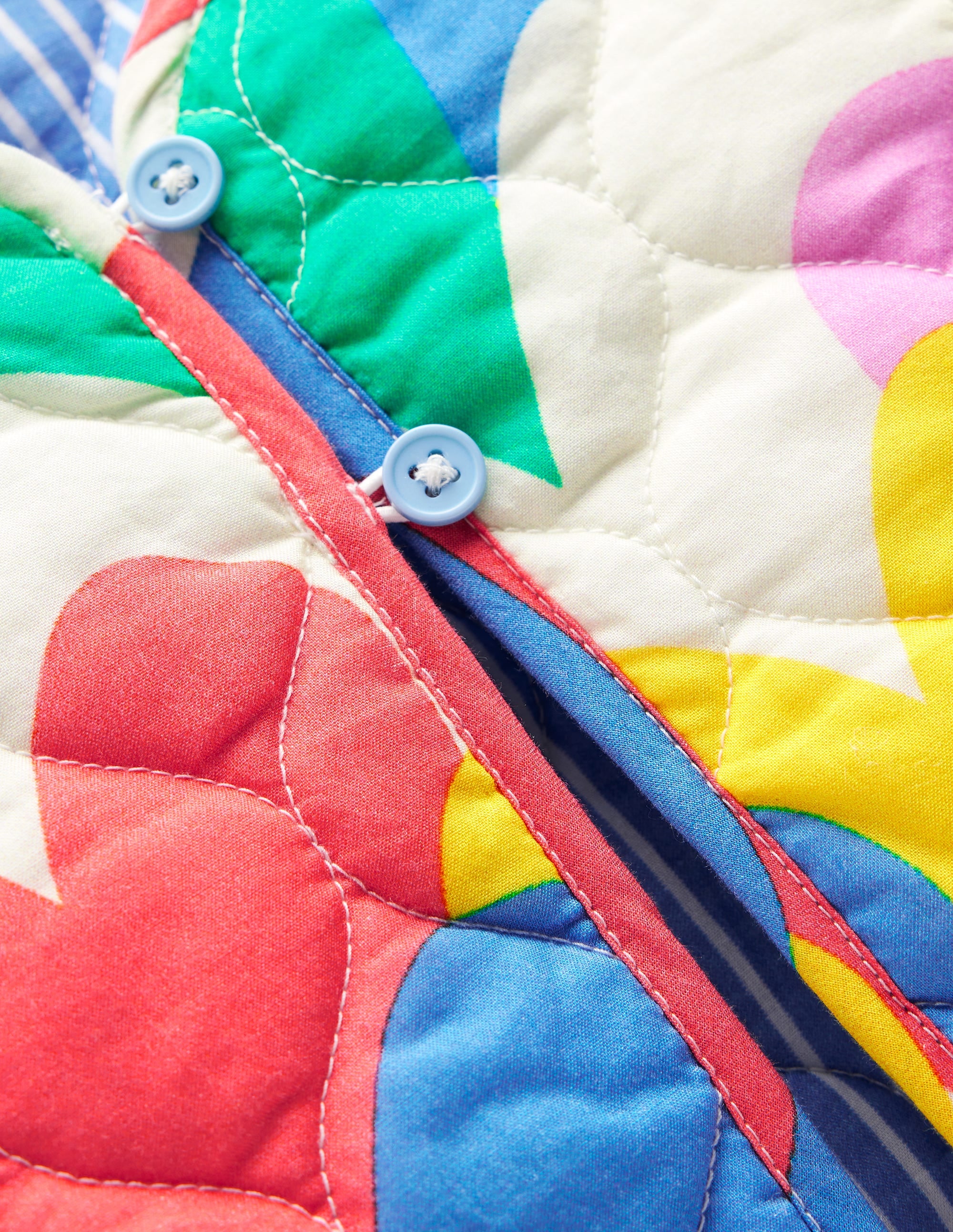 Aurore Reversible Jacket-Multi Hearts Camo - Image 3