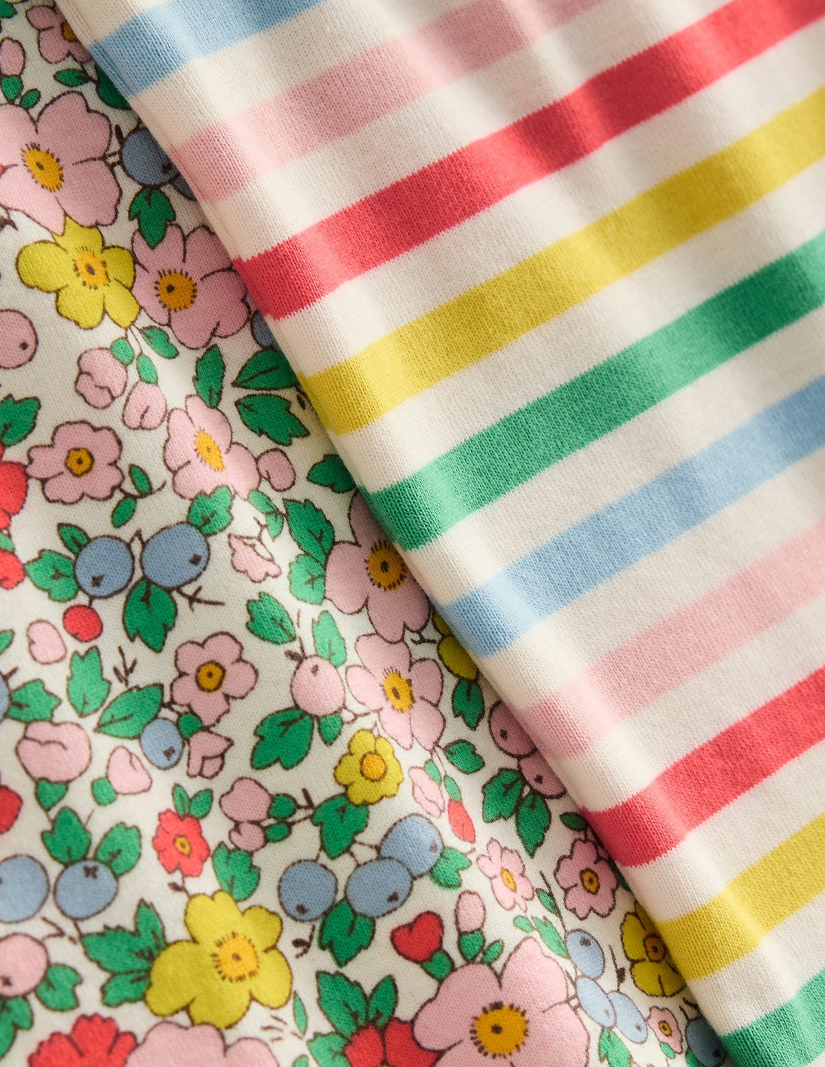 Twin Pack Short Pyjamas-Apple Blossom Multi - Image 3