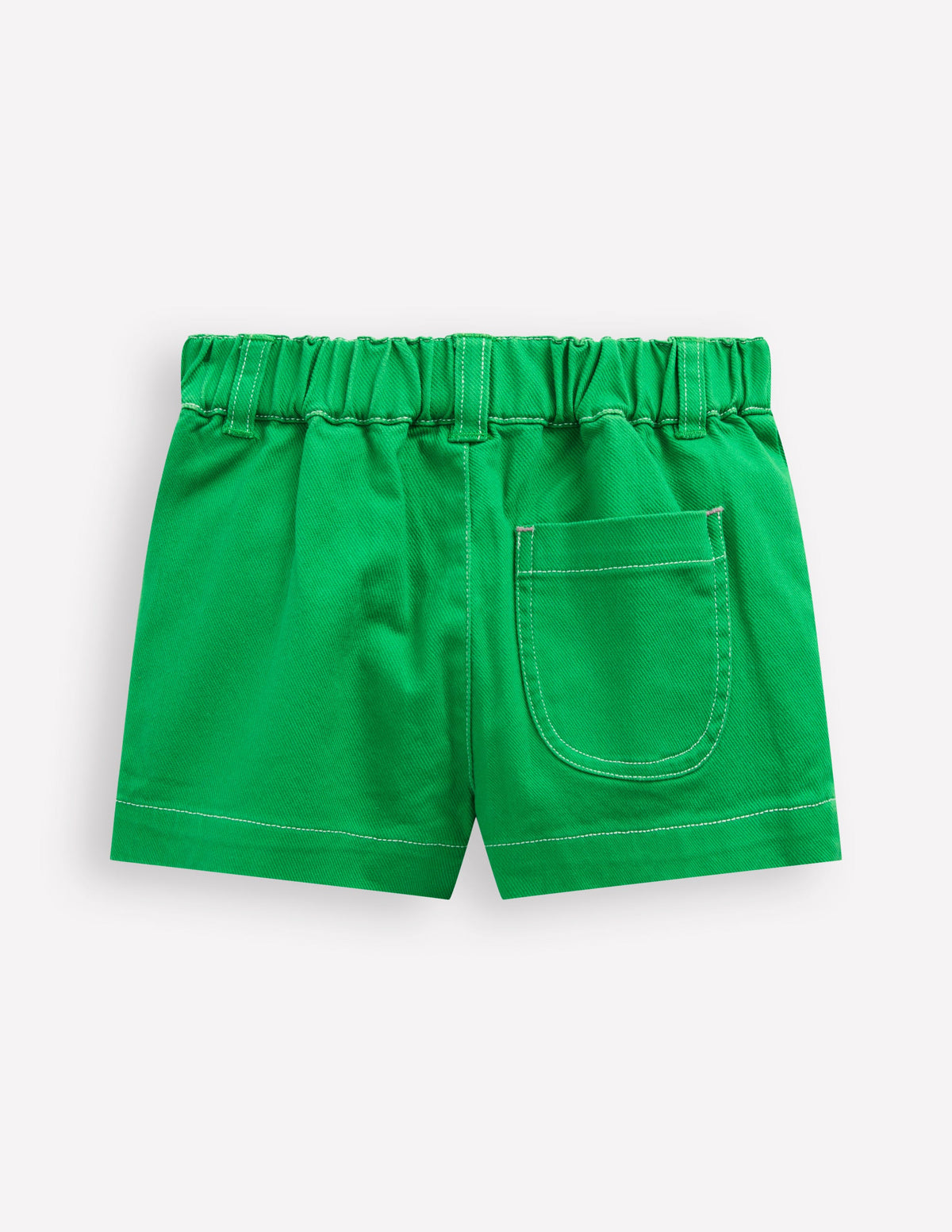 Patch Pocket Shorts-Green - Image 2