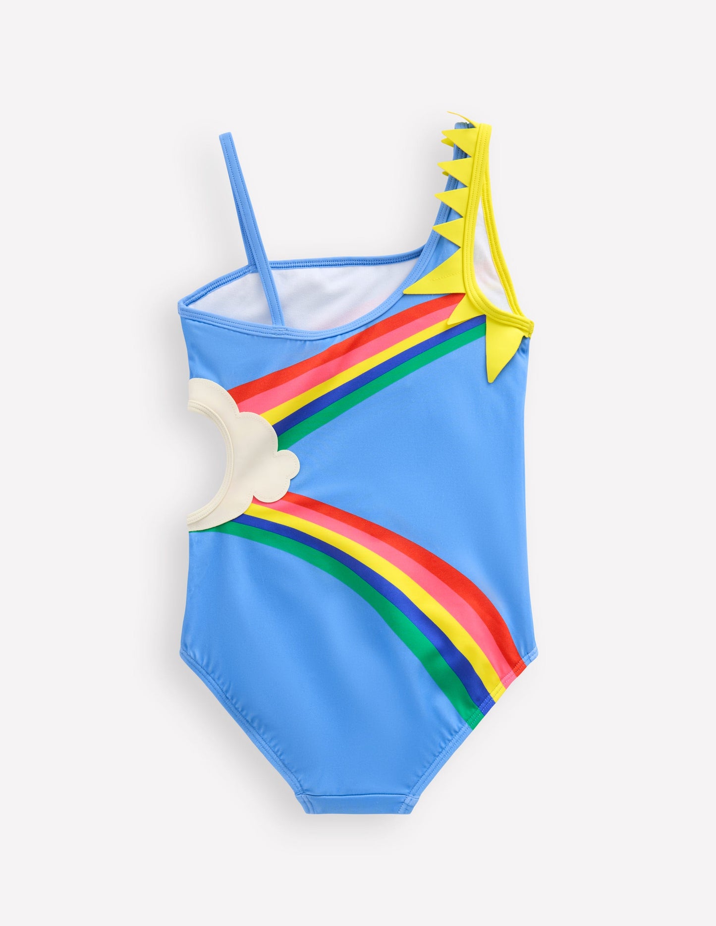 Lettice Cut Out Swimsuit-Forget Me Not Blue Weather