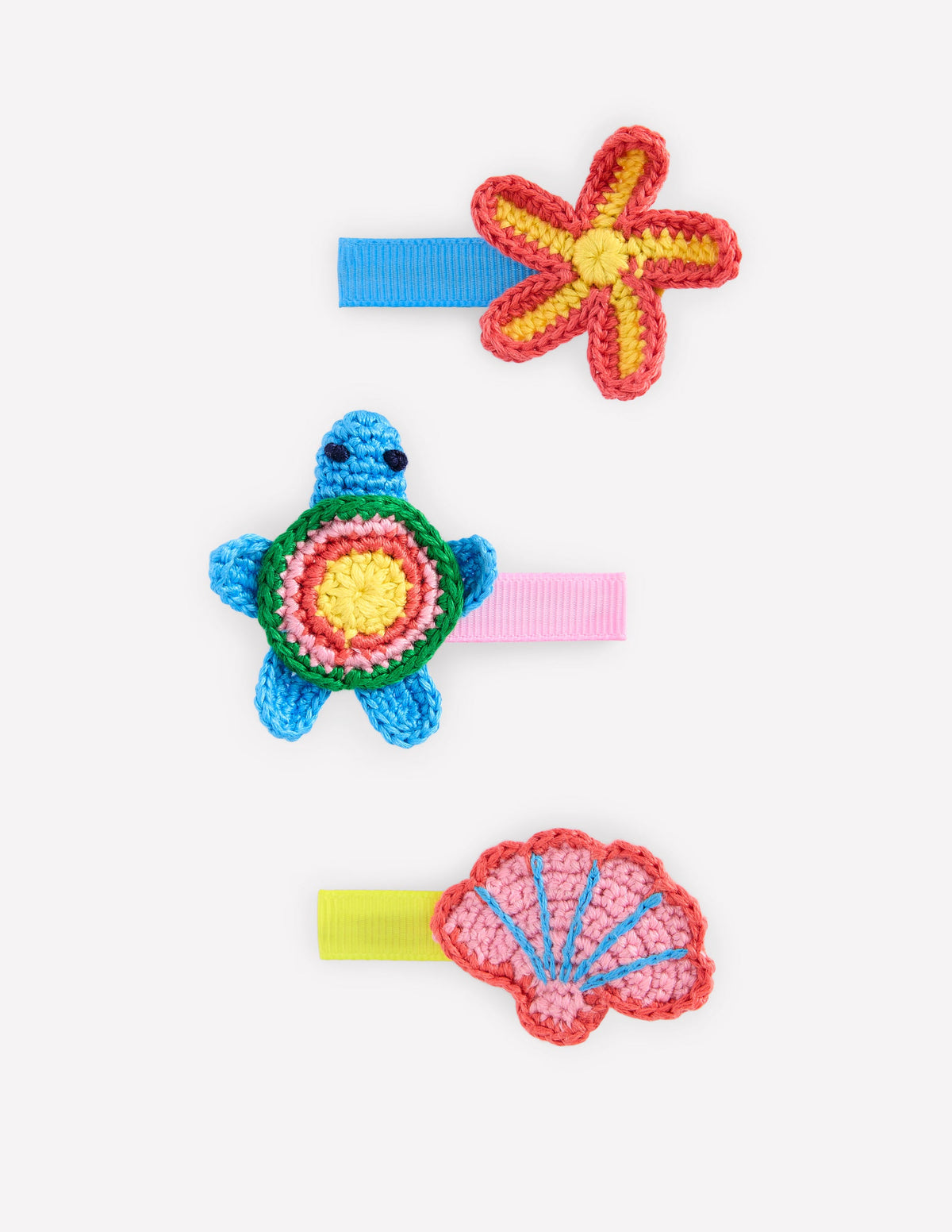 3-pack Hair Clips-Under the sea - Image 1