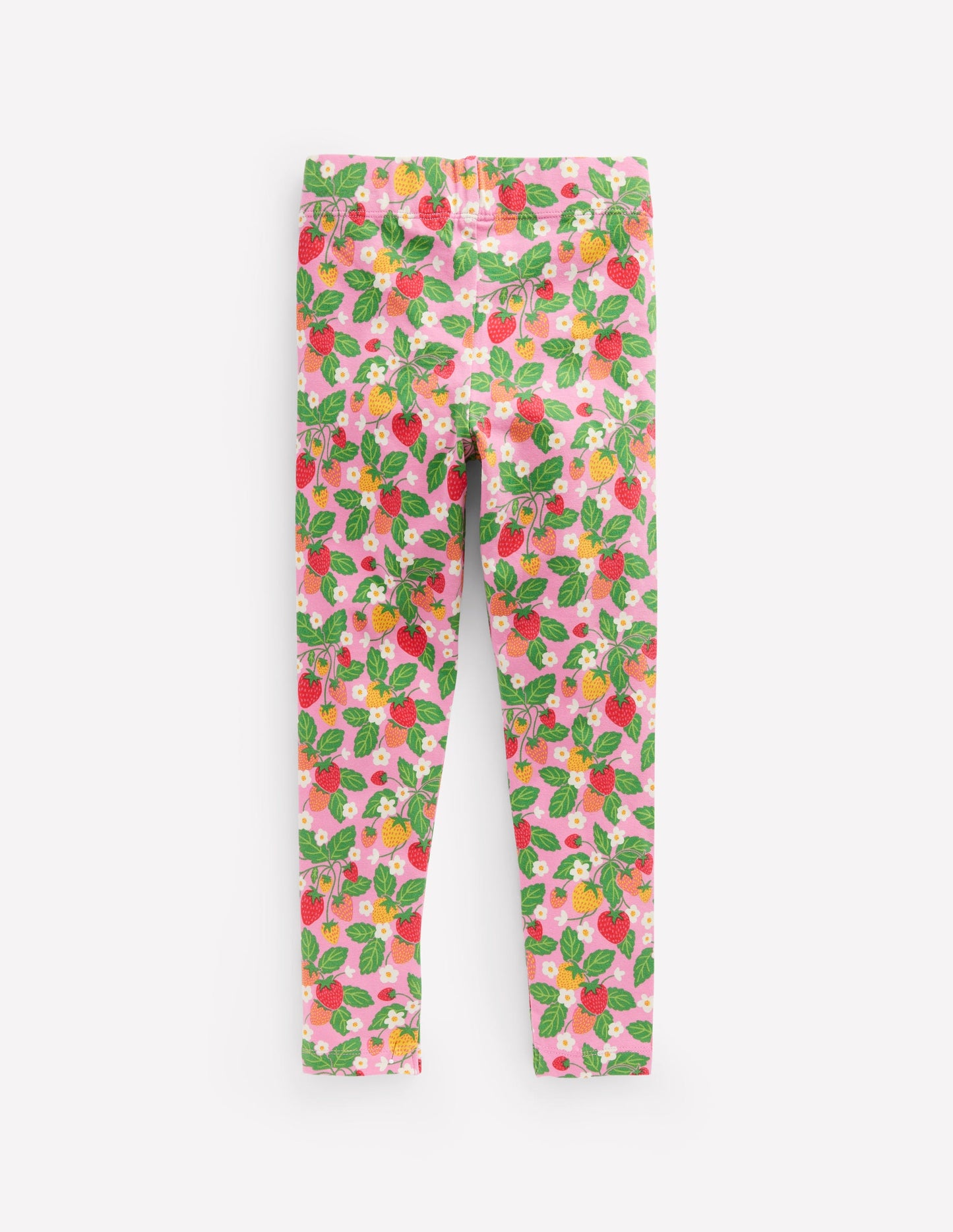 Everyday Fun Leggings-Cosmos Pink Strawberry Patch