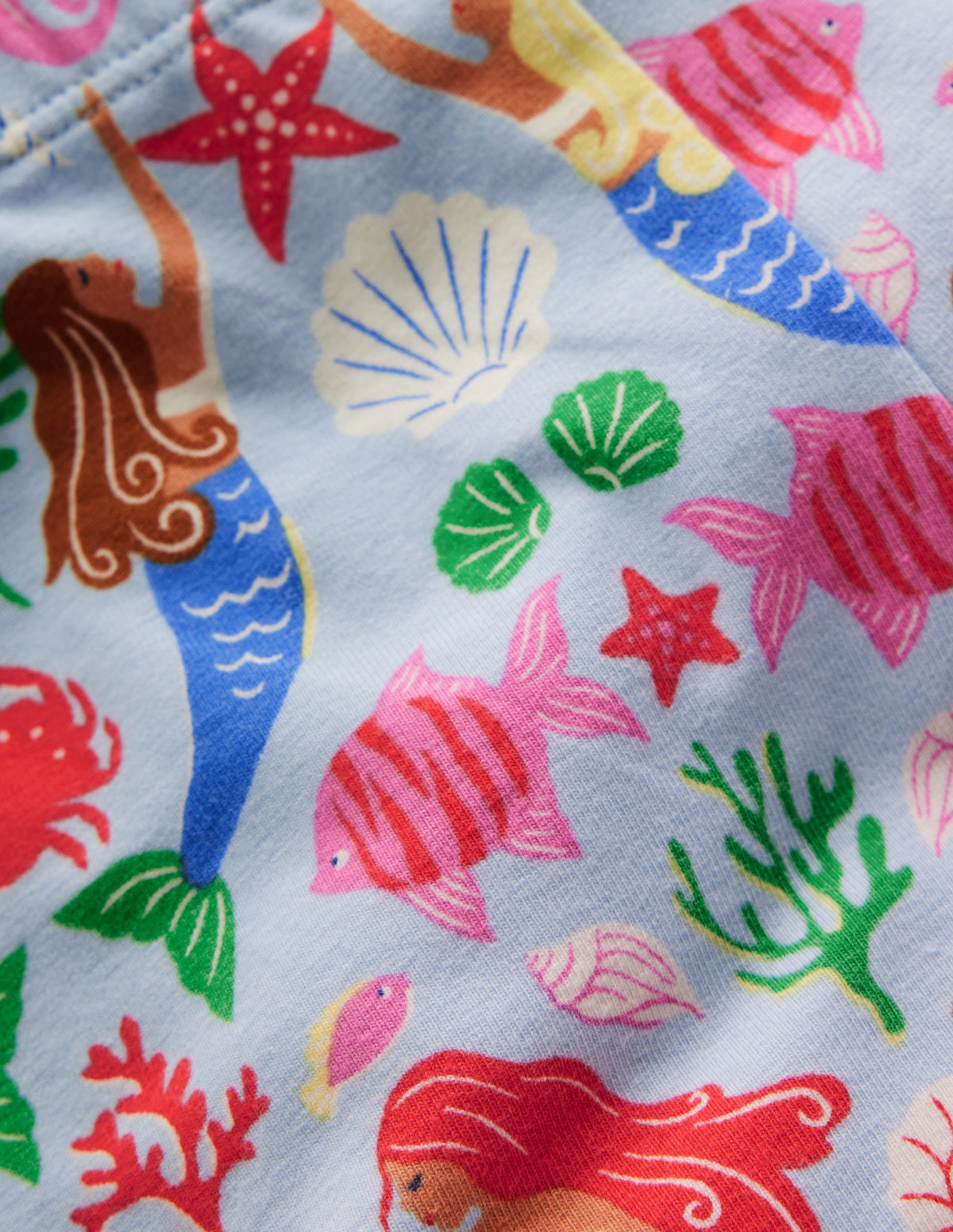 Cartwheel Shorts-Blue Mermaid - Image 3