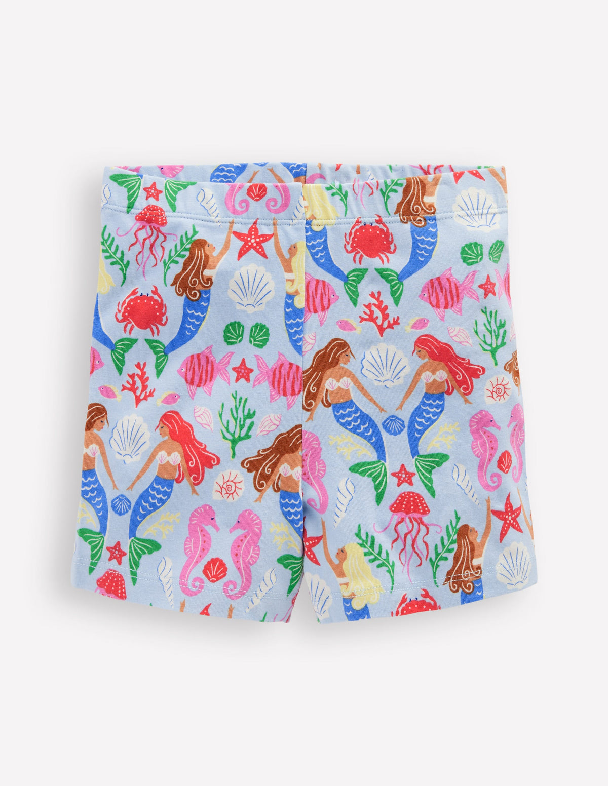 Cartwheel Shorts-Blue Mermaid - Image 1