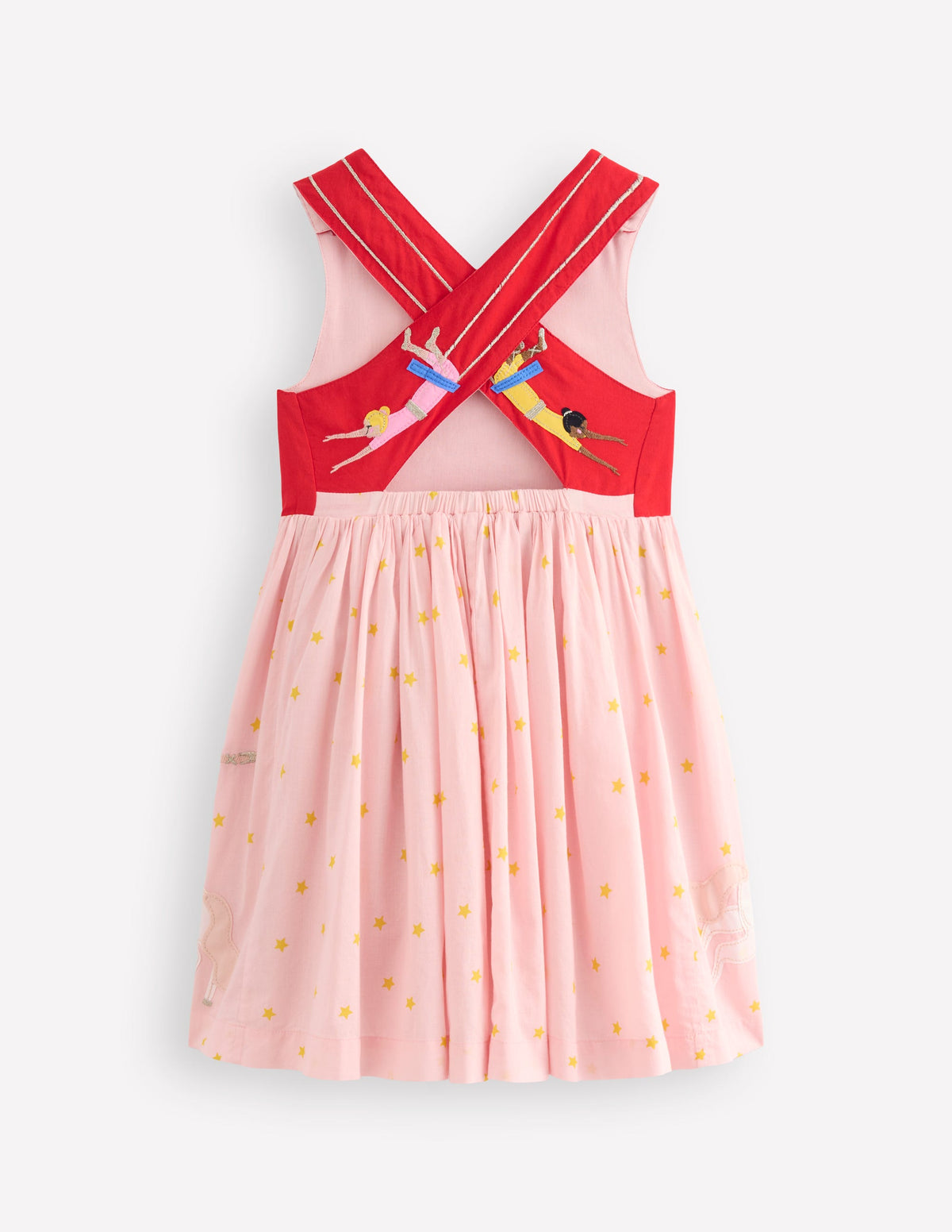 Zadie Applique Back Dress-Circus Acrobats - Image 2