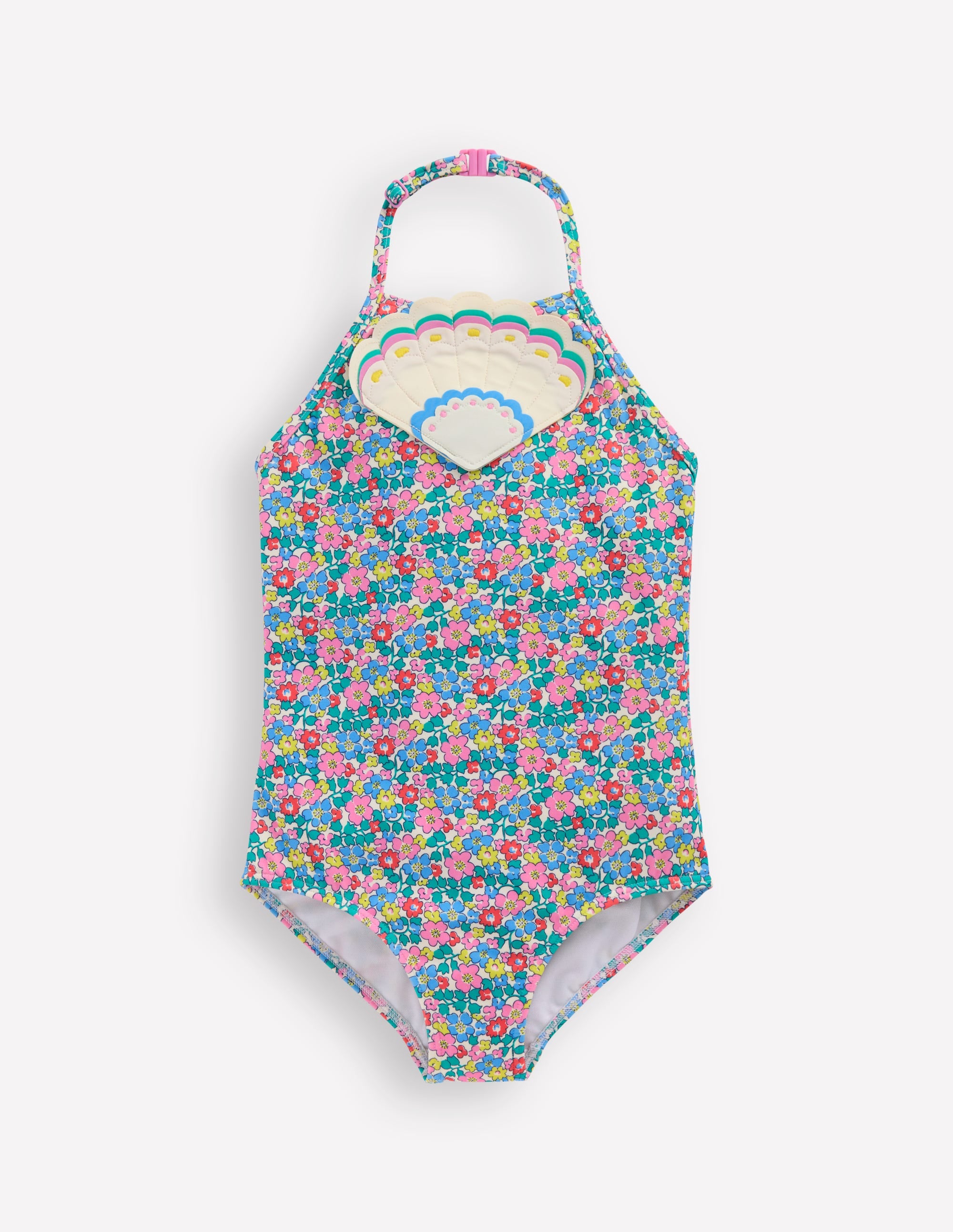 Ellery Fun Logo Swimsuit-Multi Flowerbed Shell - Image 1