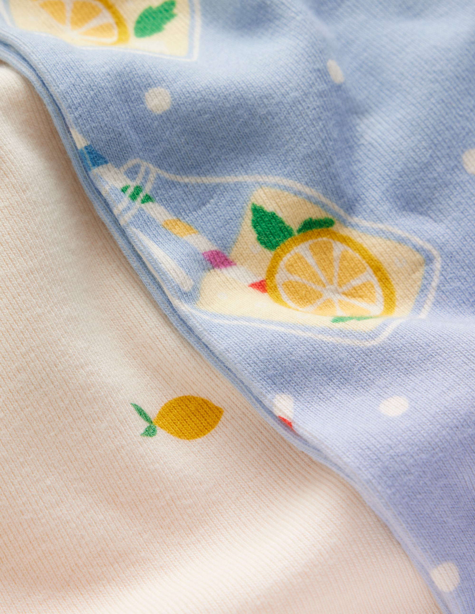 Twin Pack Short Pyjamas-Lemonade Mix - Image 3