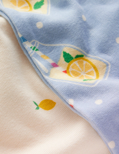 Twin Pack Short Pyjamas-Lemonade Mix