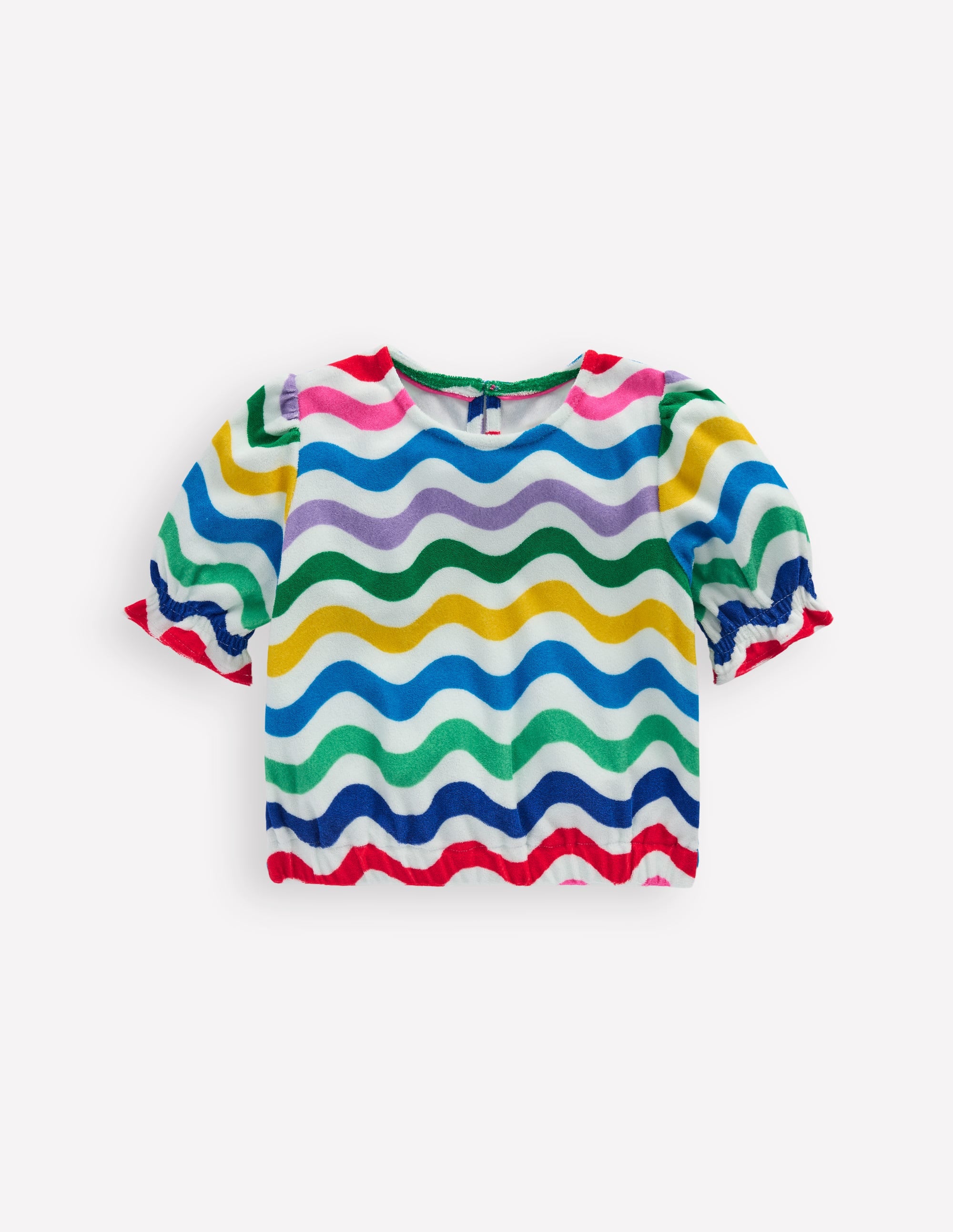 Towelling Top-Multi Wave - Image 1