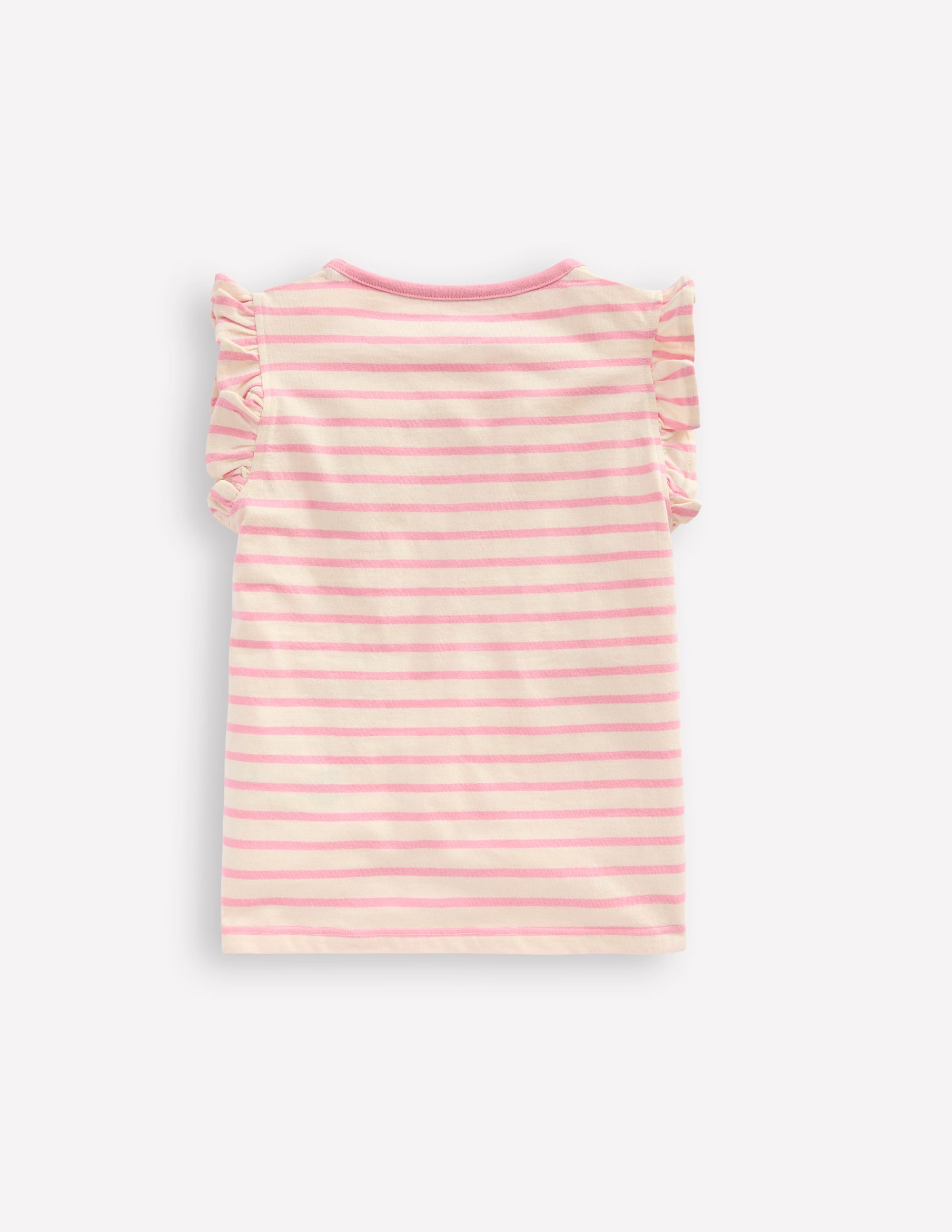 Flutter Short Sleeve T-shirt-Bubblegum Pink Fruits - Image 2