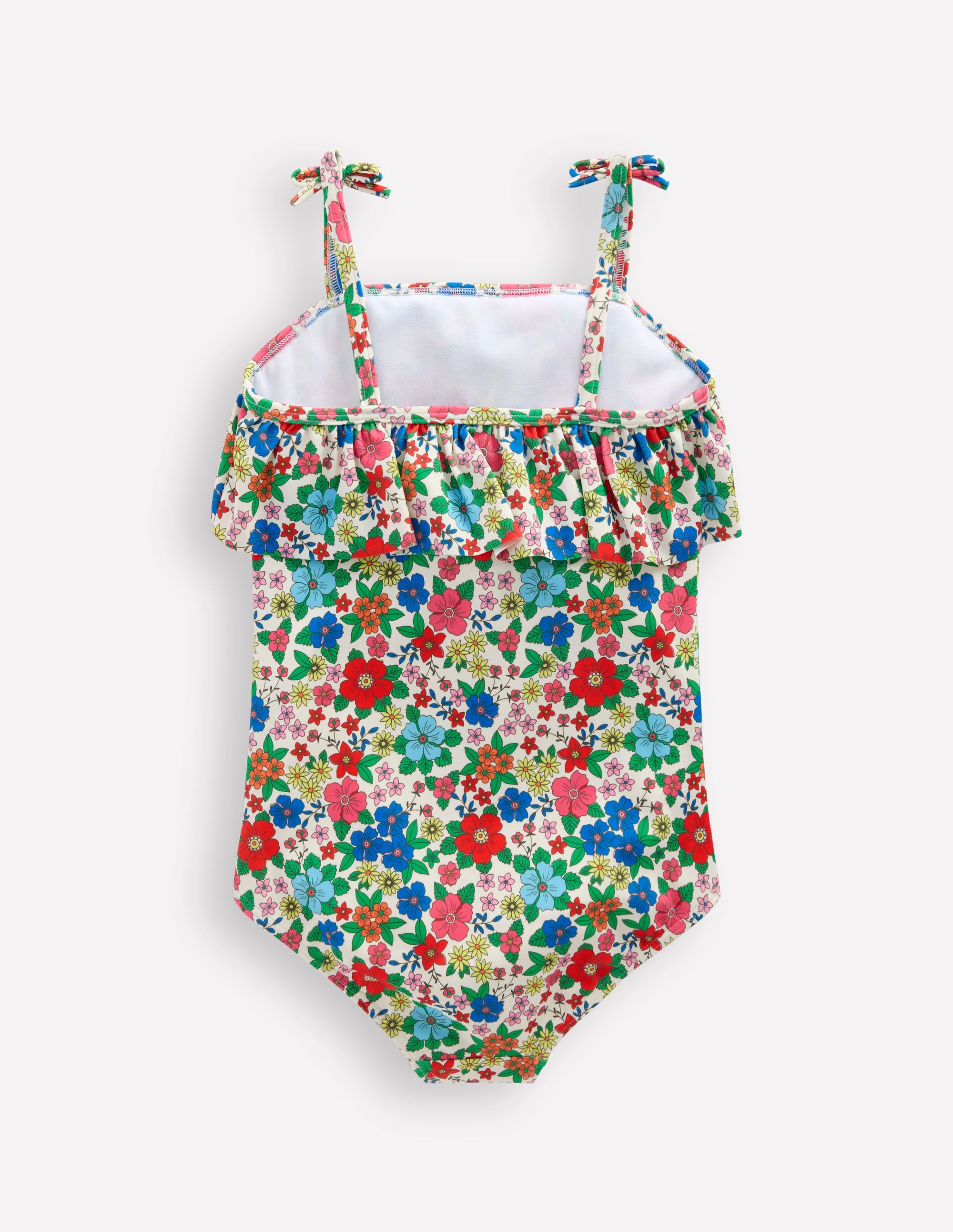 Tallulah Frill Swimsuit-Multi Holiday Flowerbed - Image 2