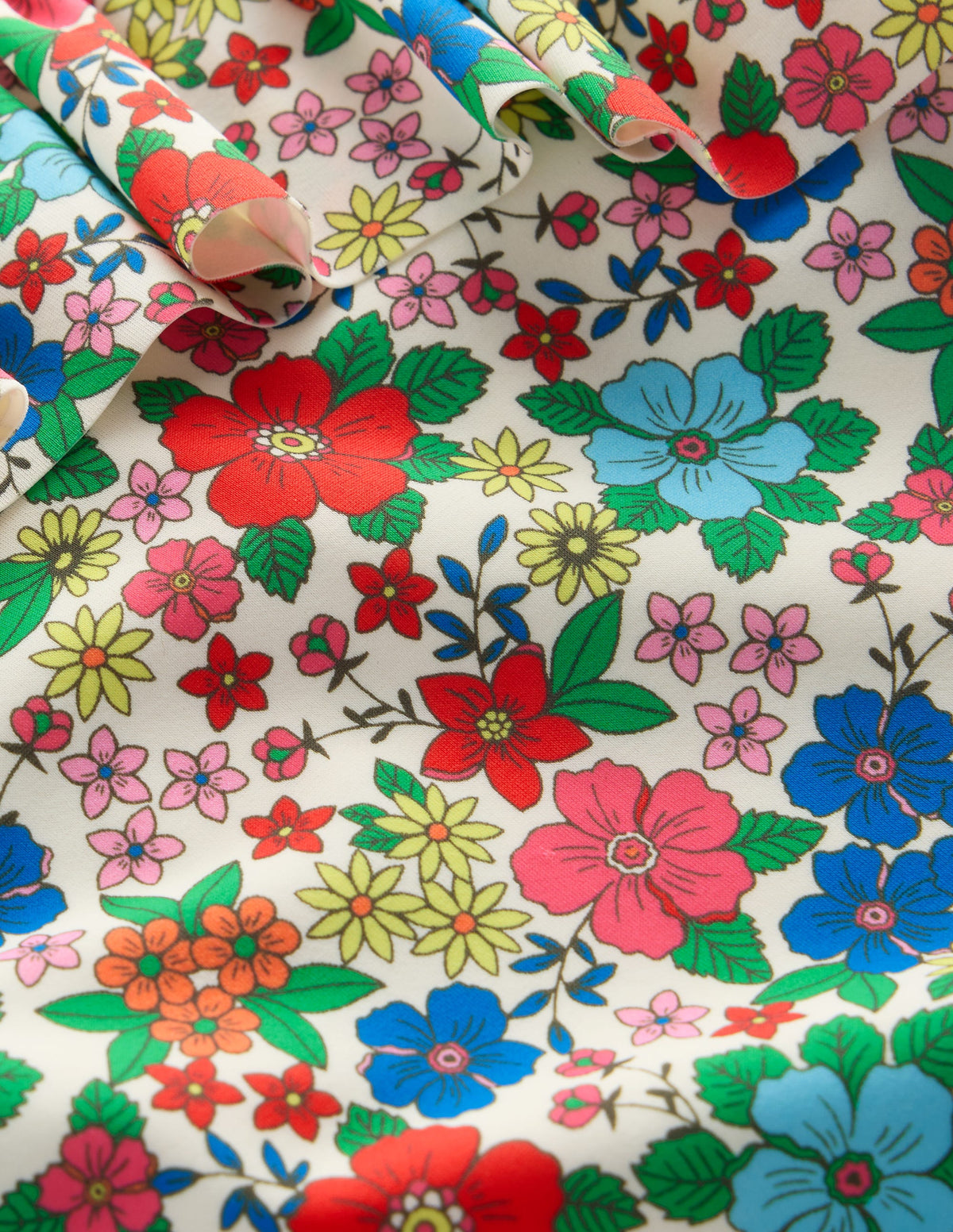 Tallulah Frill Swimsuit-Multi Holiday Flowerbed - Image 3
