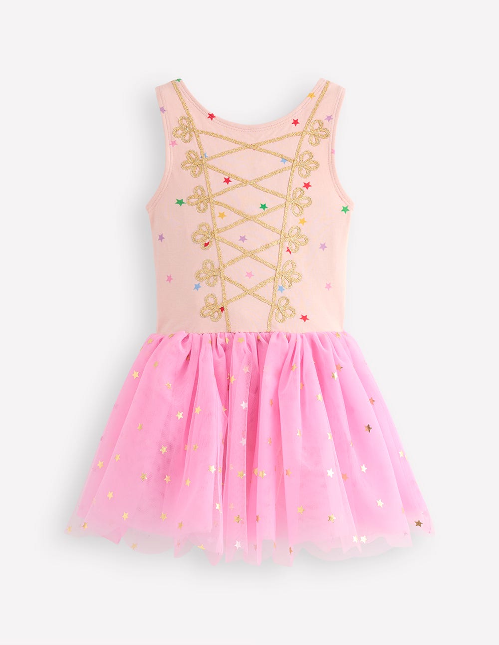 Magical Tutu-Vintage Mauve Foil Stars - Image 1