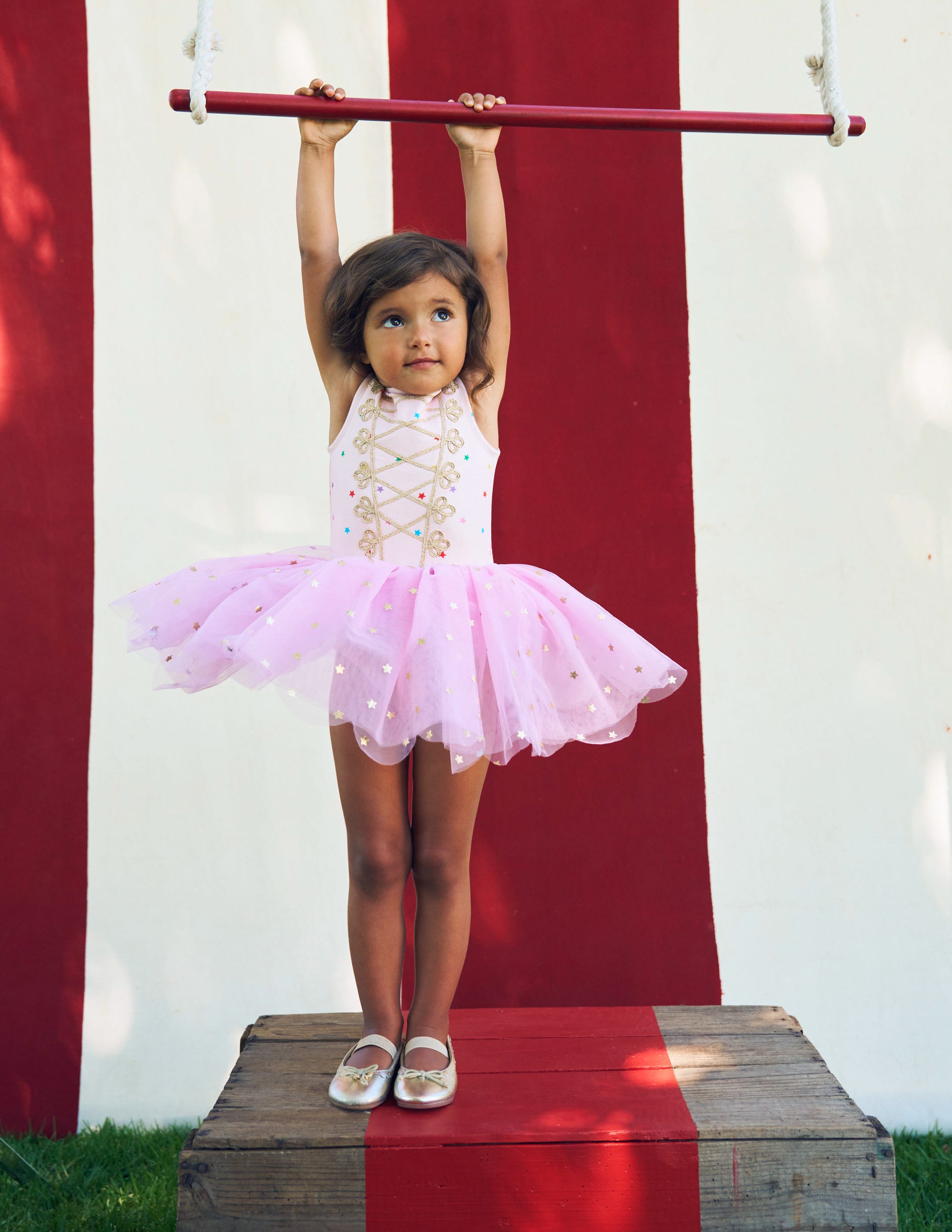 Magical Tutu-Vintage Mauve Foil Stars - Image 5