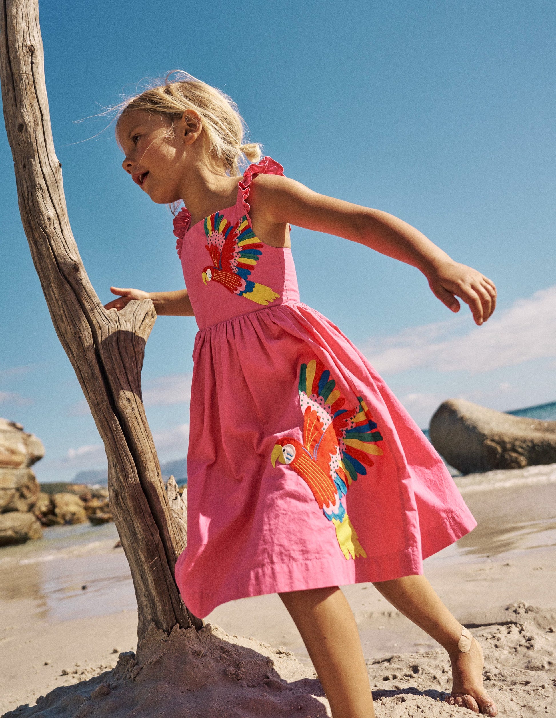 Boden Robes Fille Robe Ami En Tulle U00e0 Appliquu00e9 Lapins