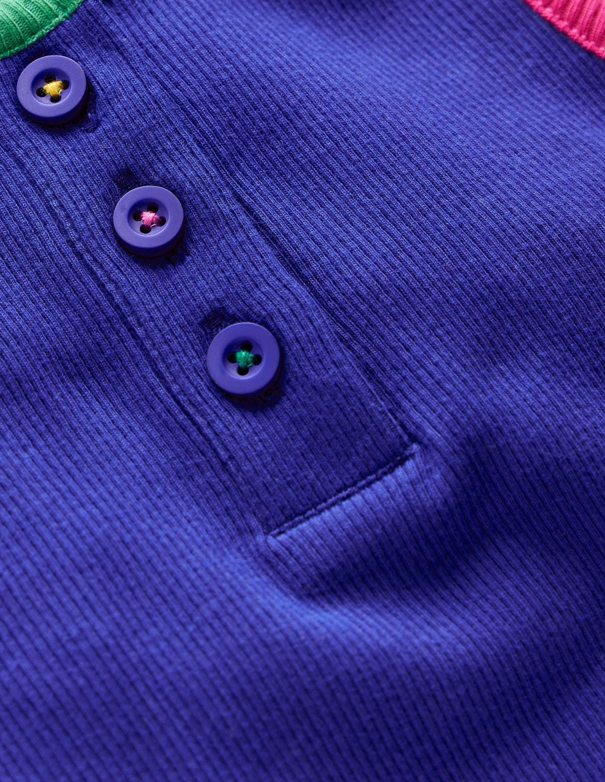 Racerback Ribbed Vest-Bright Blue - Image 3