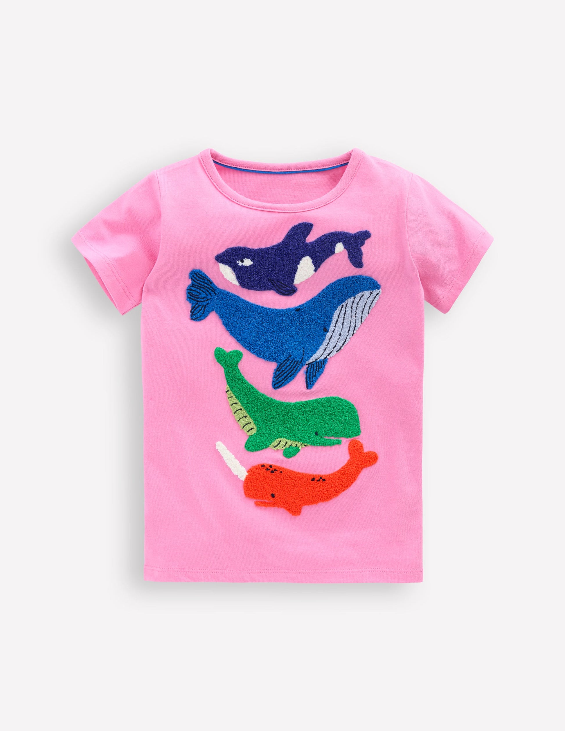 Bay Boucle T-Shirt-Vintage Mauve Whales-1