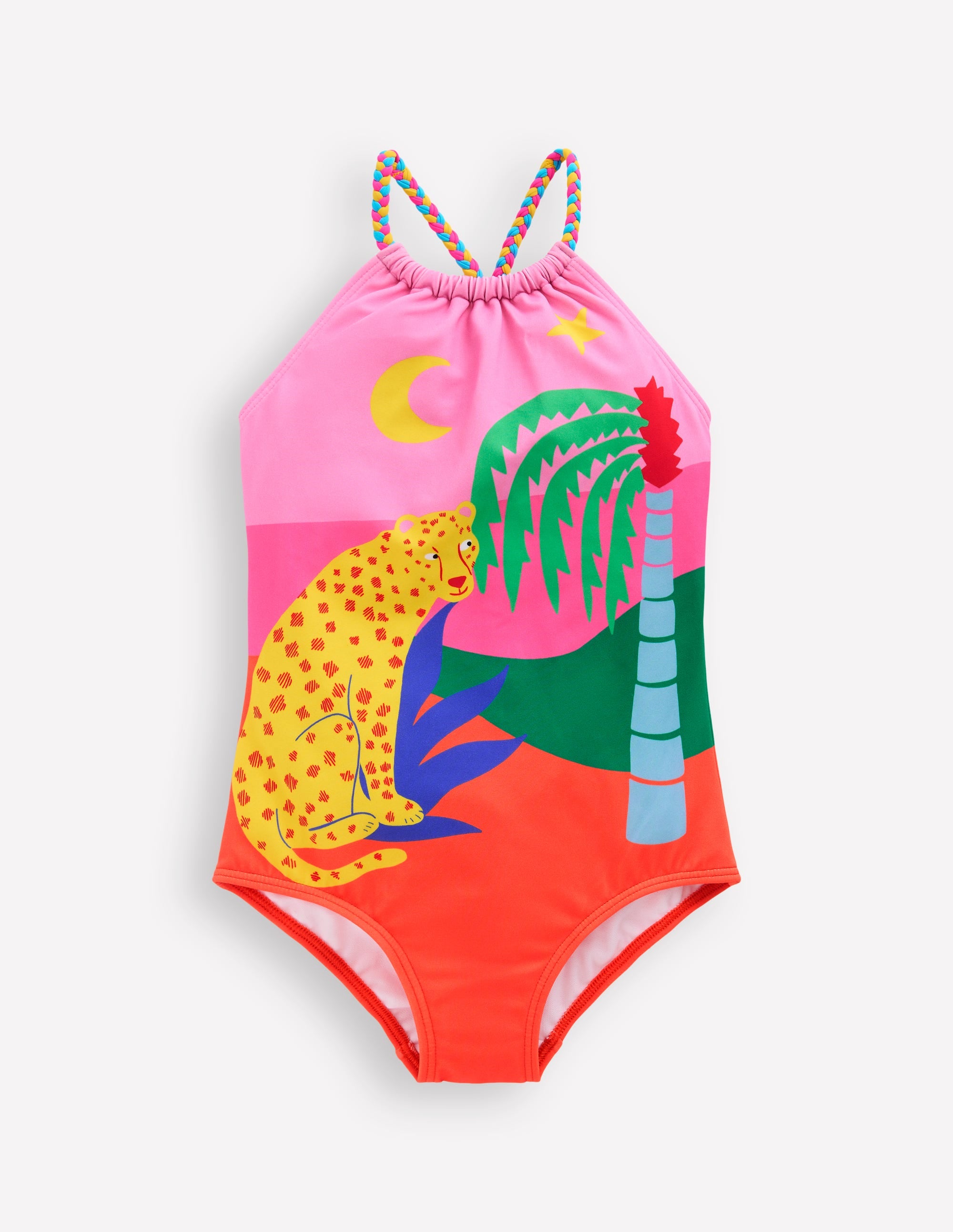 Loop Back Swimsuit-Jungle Placement - Image 1
