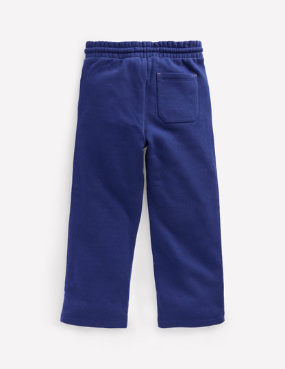 Wide Leg Jogger-Sapphire Blue