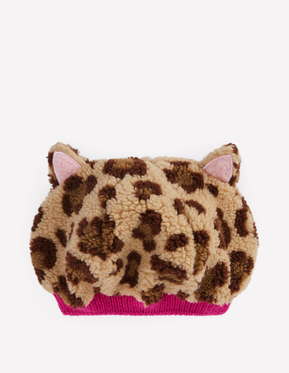 Novelty Beret-Leopard-2