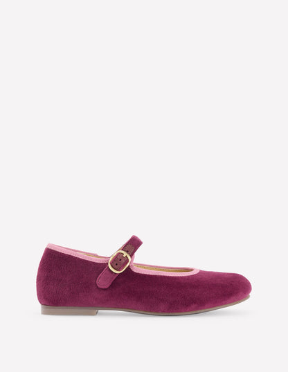 Mary Jane Shoes-Deep Wisteria-1
